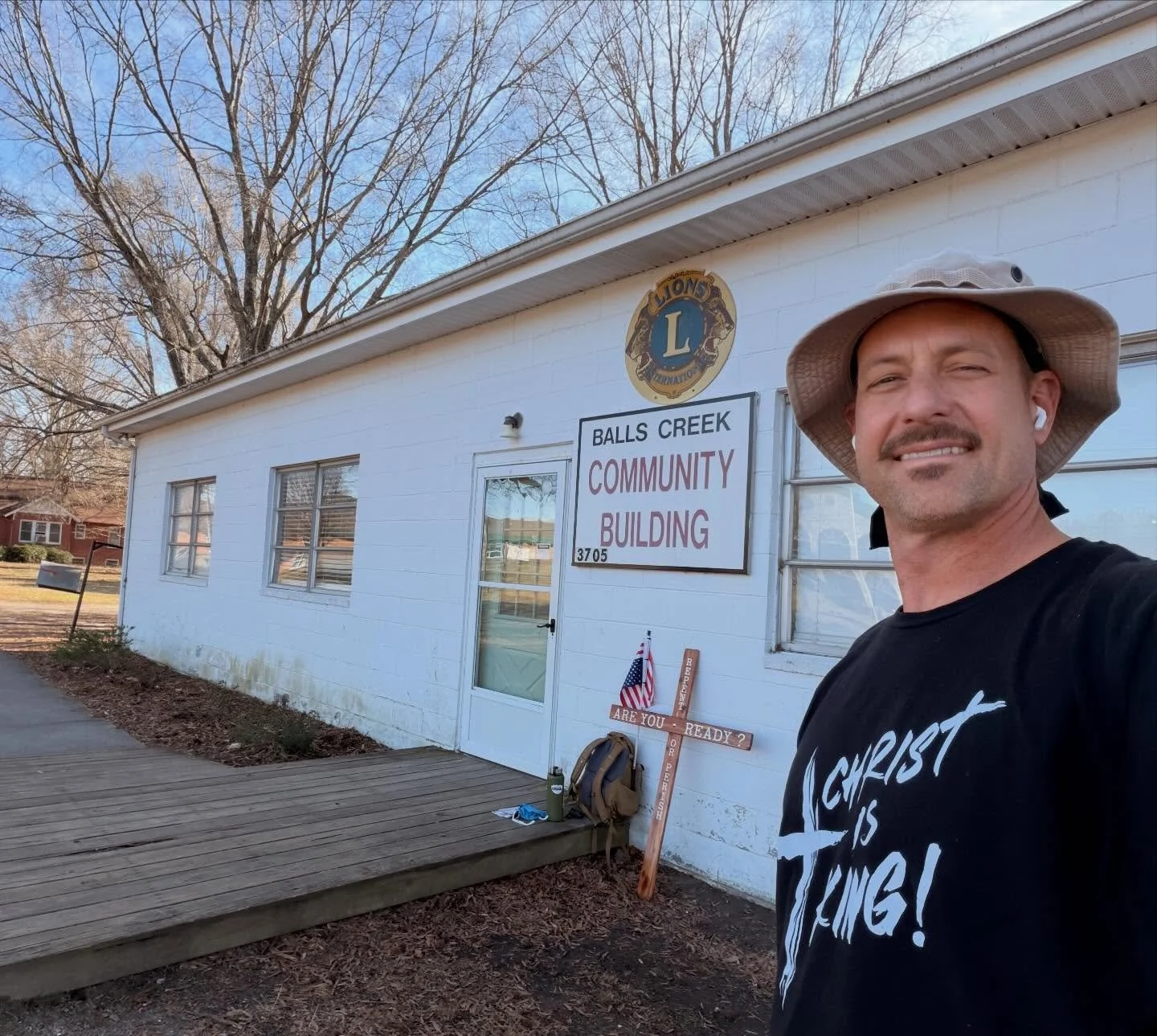 35 years ago this month (2/4/1991), I walked through this door and earned my first karate belt on the concrete floor inside! All these years later, still training, still teaching, and still walking through front doors. The Lord is good. There hasn&rs