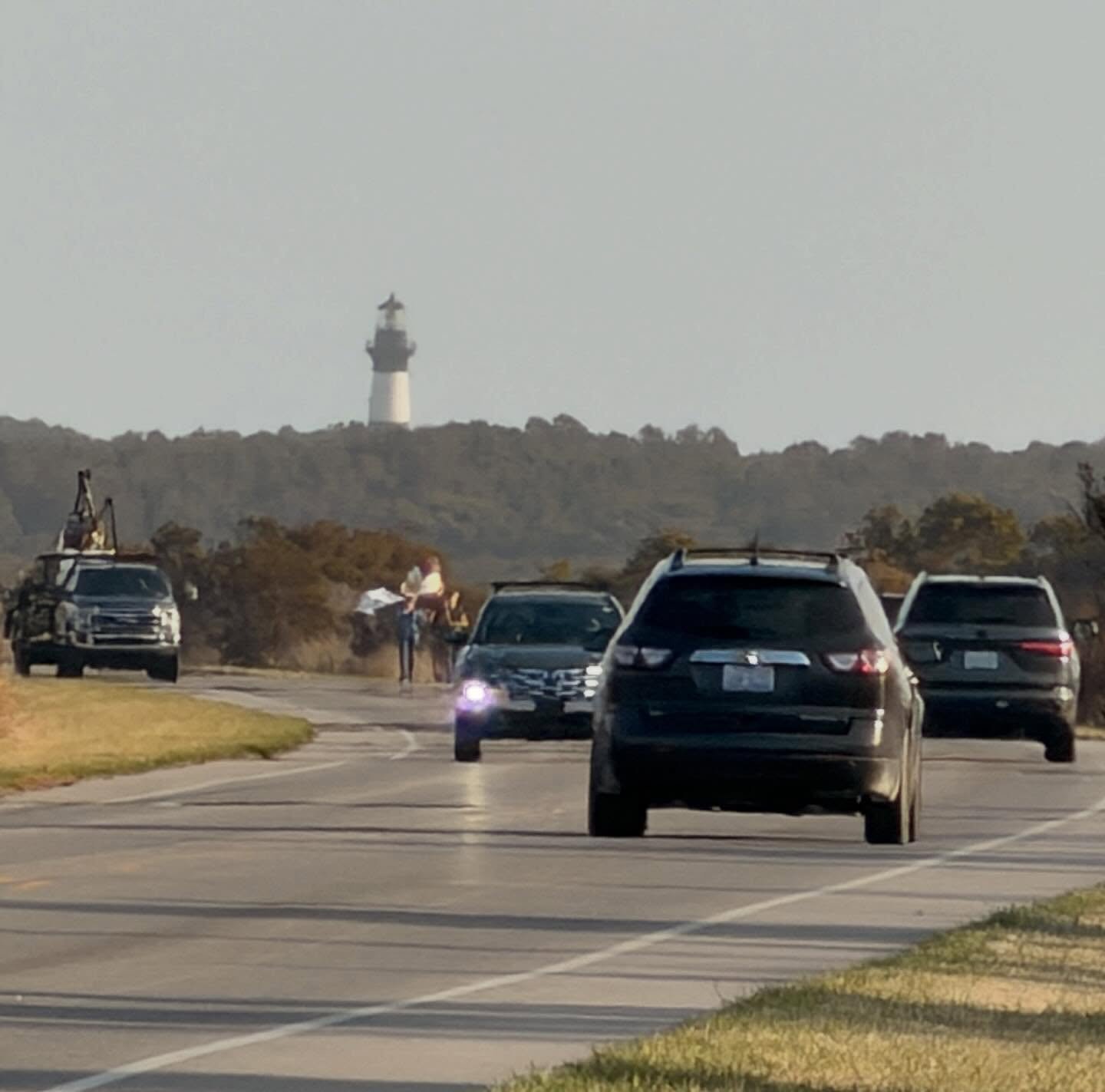 Praise God for the help this afternoon. Almost to Nags Head! #thelongwalkusa