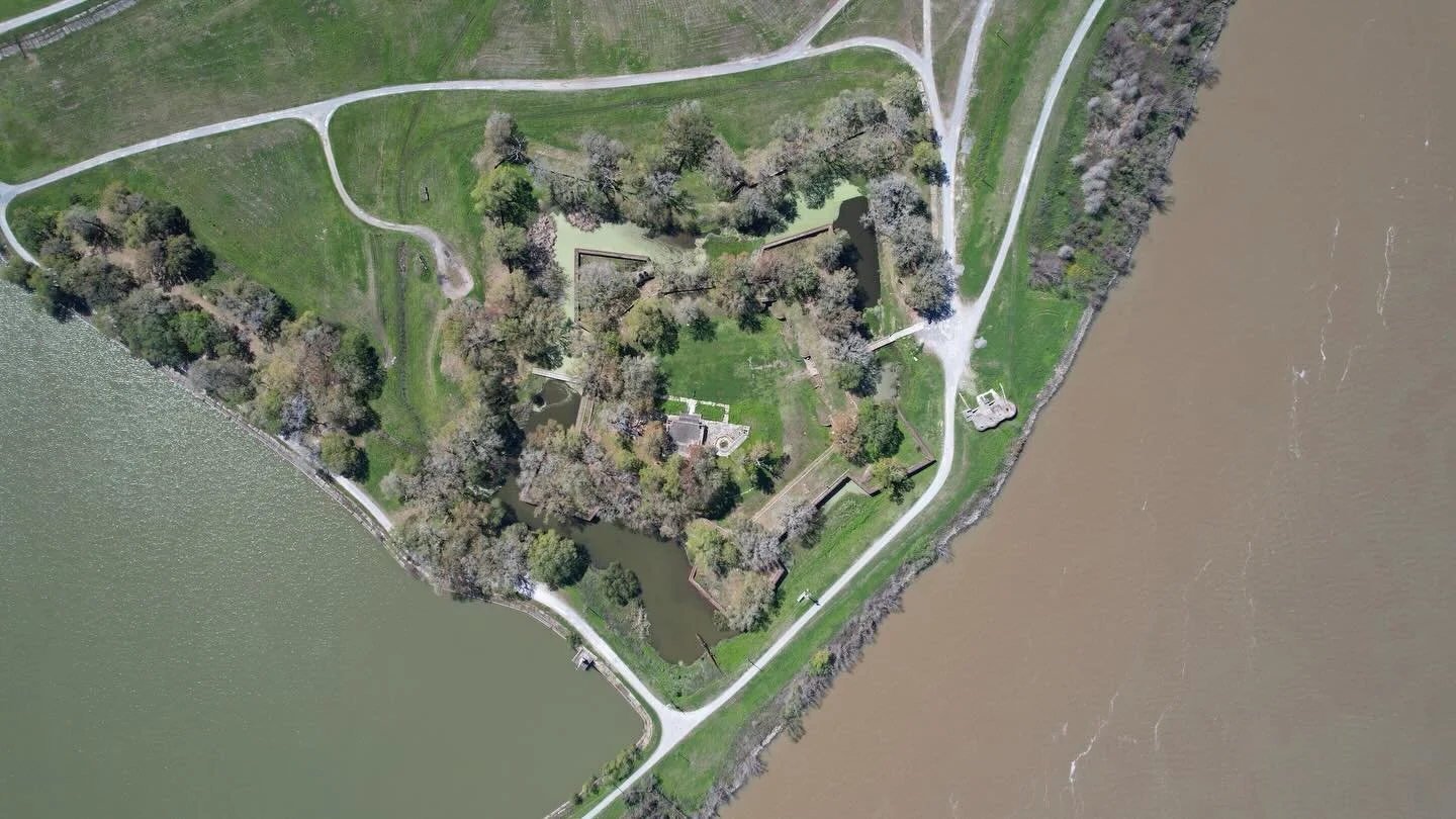 Where today&rsquo;s walking leg resumed, where it is headed, and from where it came &hellip; #thelongwalkusa #thelongwalkusa_bigriver