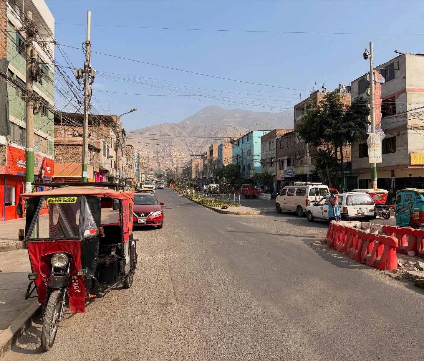 Good morning dusty dirty Third World! You gotta love it, getting the day started with the honking of horns and the smell of burning tires. #fpgmtestimony