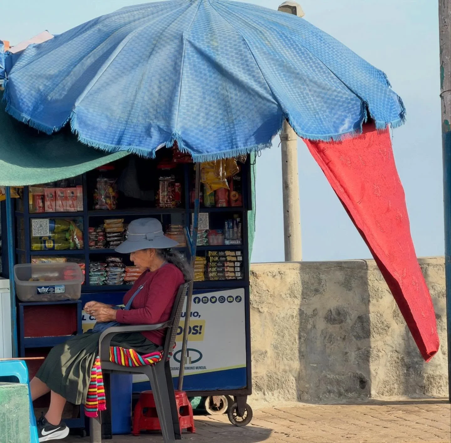 This elderly Peruvian abuela heard the Gospel atop Cerro San Cristobal. As I began my descent, I turned around to see her reading the tract I had left with her. In Spanish it asked , &ldquo;Are you a good person?&rdquo; followed by &ldquo;WE GOTTA TA