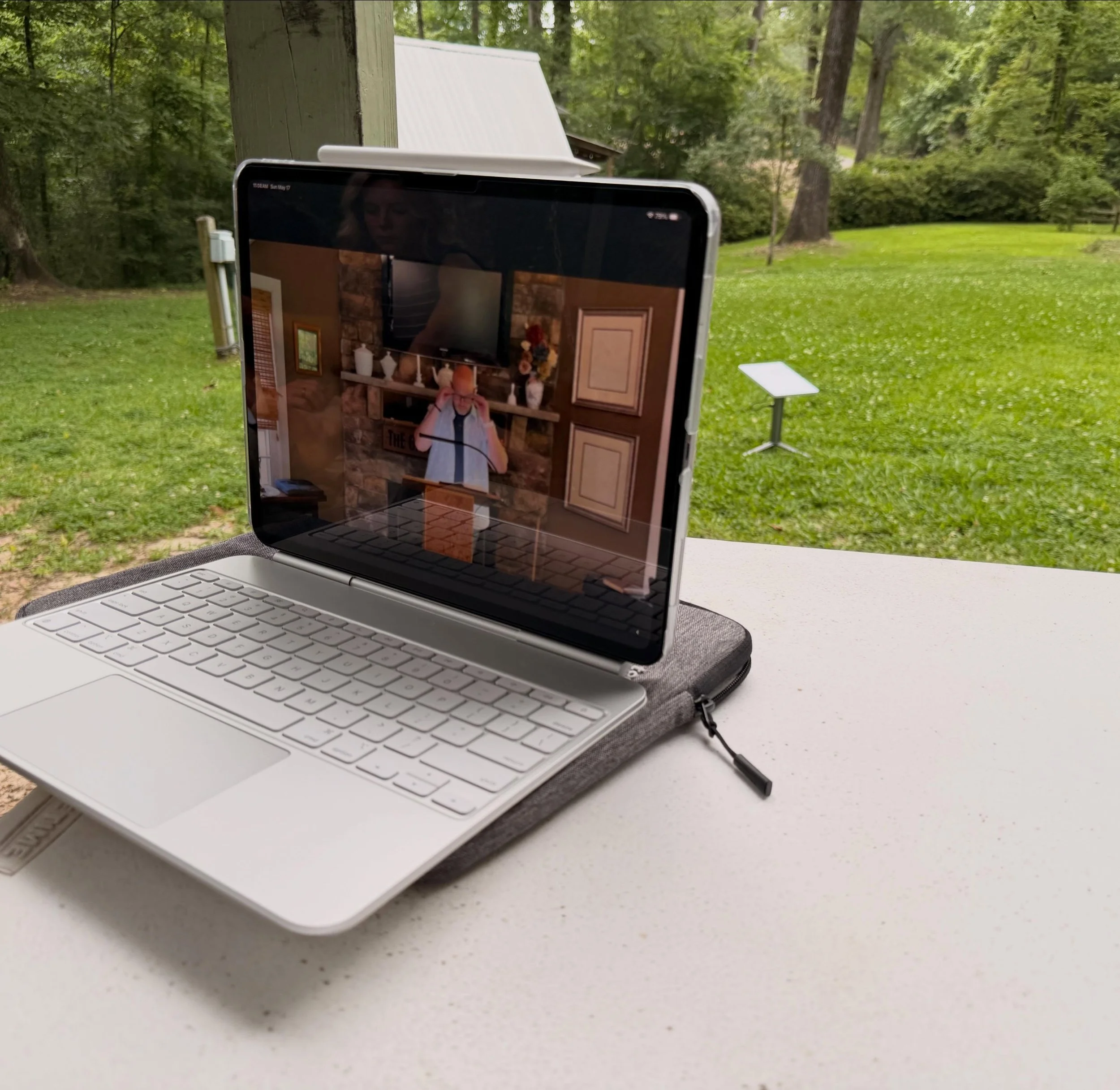 What a blessing to be able to tune in to our local church this Lord&rsquo;s Day from a remote corner of the woods and actual Tennessee-style hills (the Tunicas) in the northwest corner of the Louisiana Boot! There ain&rsquo;t no service out here, but