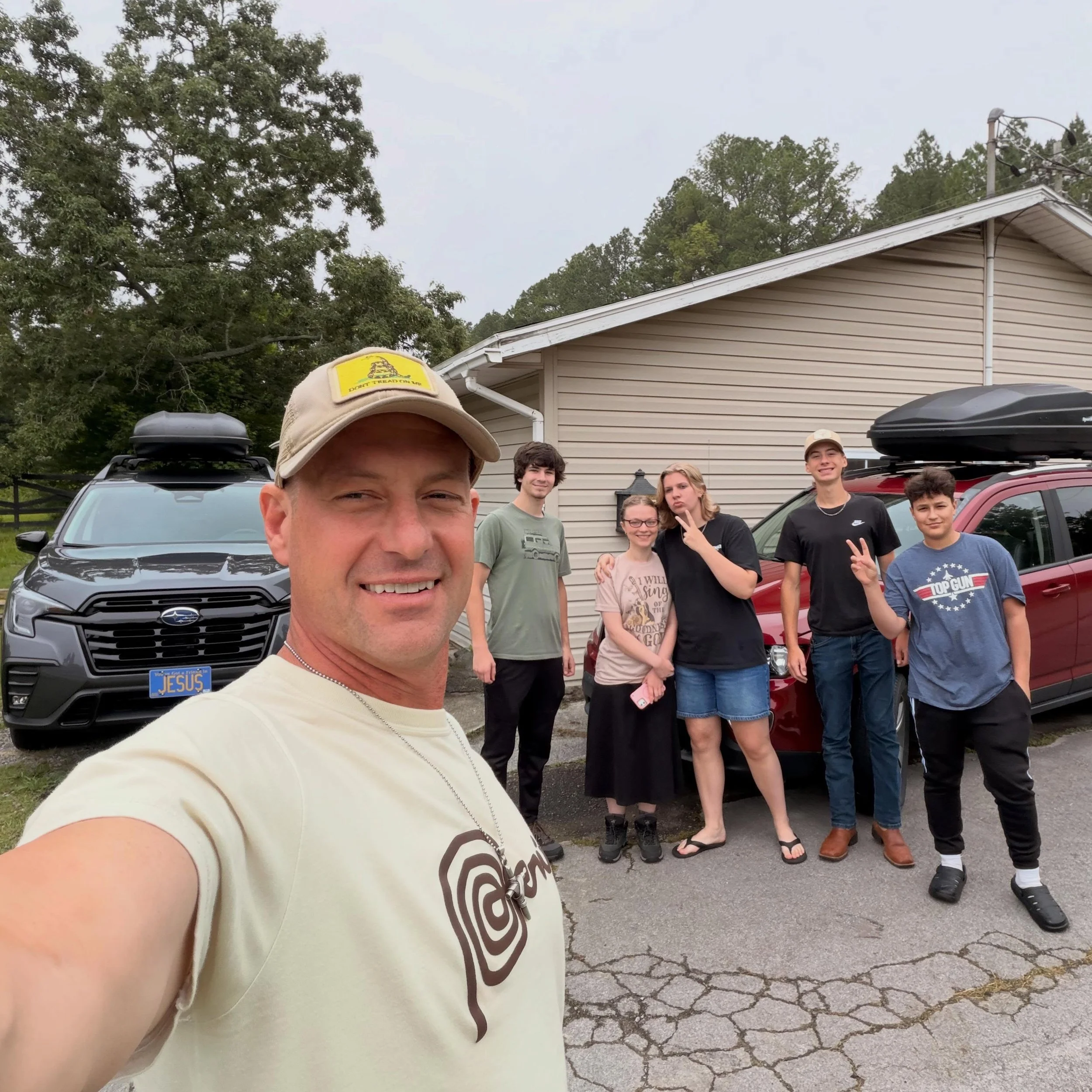 It&rsquo;s a long journey today. Will you pray for Team Yeshua? #teamyeshua #thelongwalkusa_bigriver