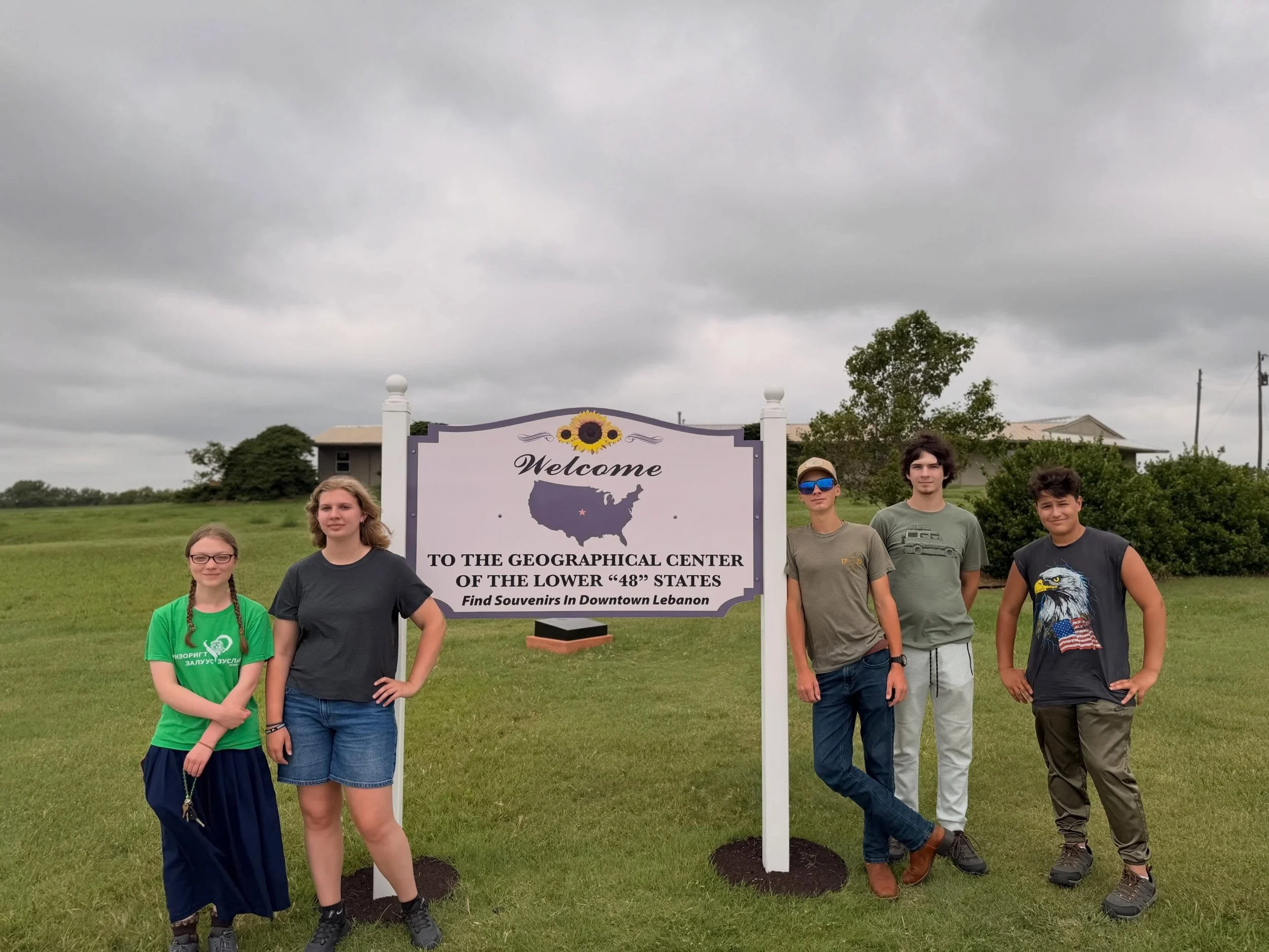 I remember we the blustery day we walked with the cross by this spot (see video link in the comments). It did prove to be about halfway. We had 9 witnessing encounters that day in late May, 2022. Like we did back then, Team Yeshua grabbed some lunch 