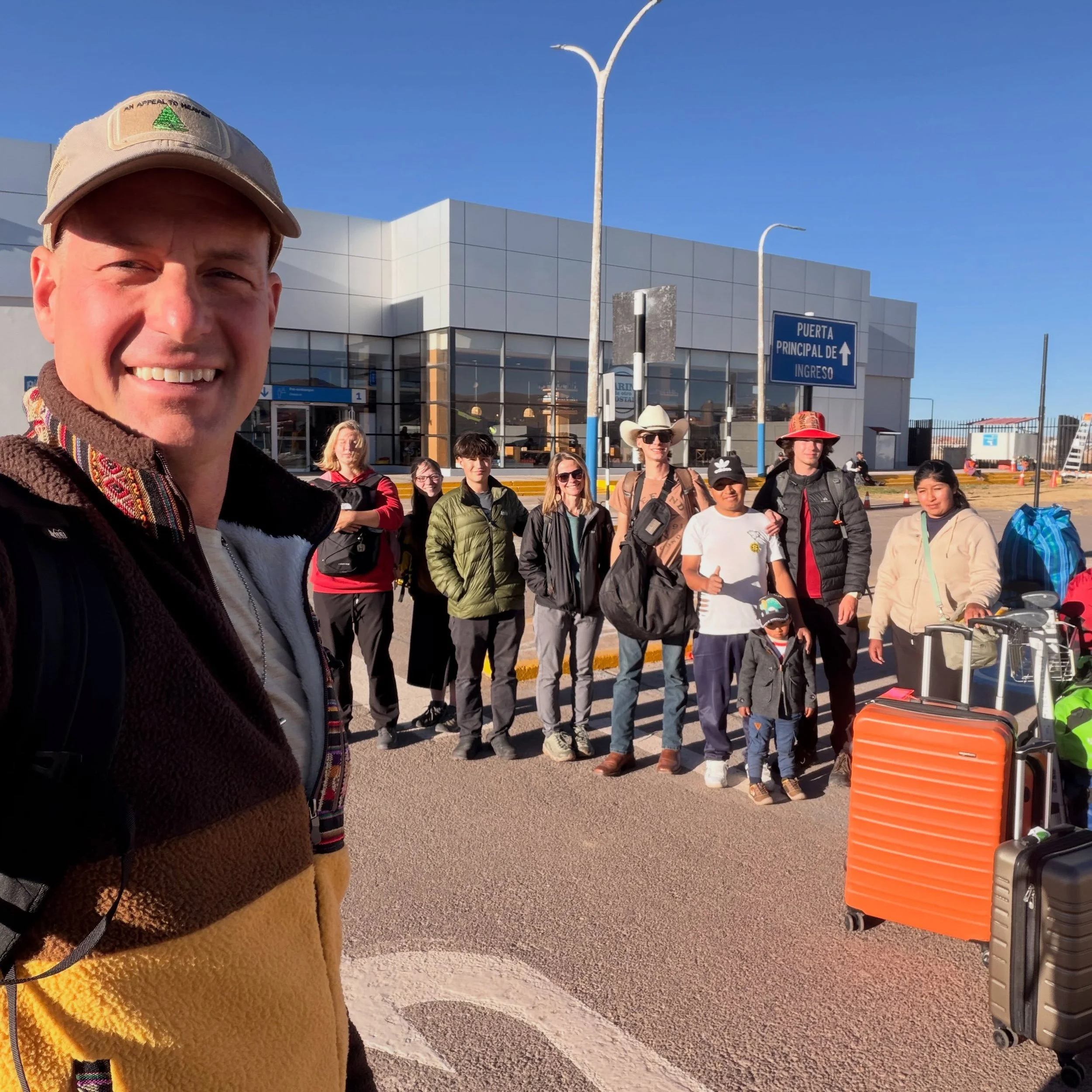 It was hard to say goodbye to Ronaldo. He was such a fair and faithful driver for Team Yeshua all summer in Puno. We had some lively times together, some grand adventures. He was very thankful for the Bible and the socks we gave to him and brought hi