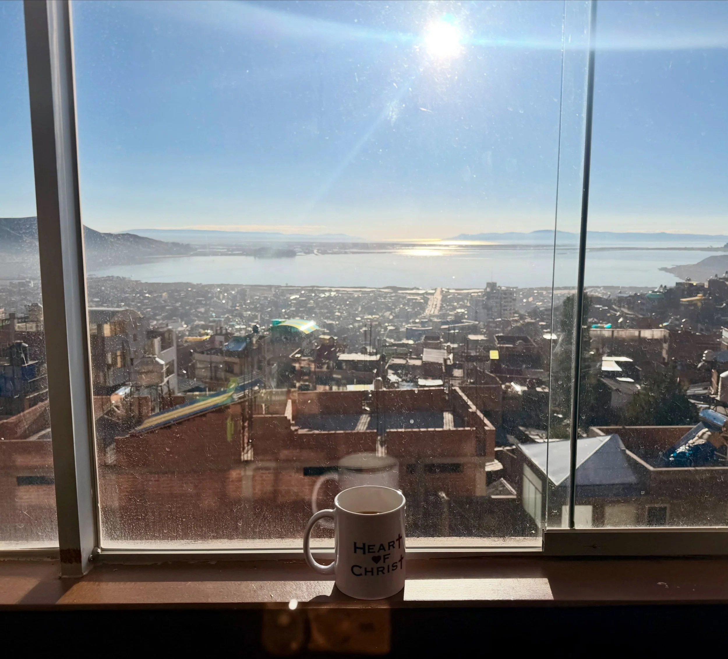 A sight for sore eyes this morning and warmth for tired bones. So thankful to be back in Puno. The Lord is good. #teamyeshua