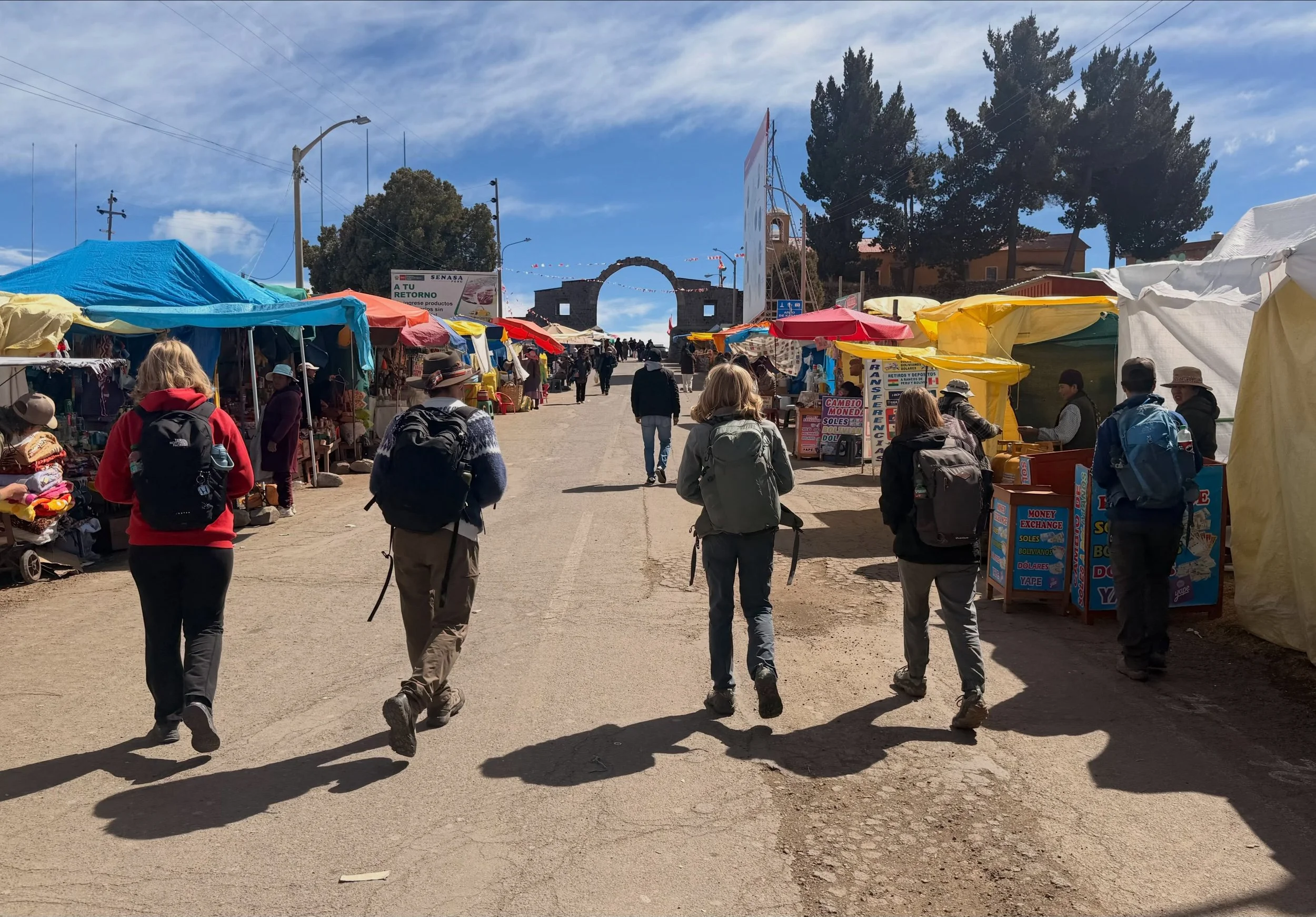 Tracting the Bolivian border at Kasani. #teamyeshua
