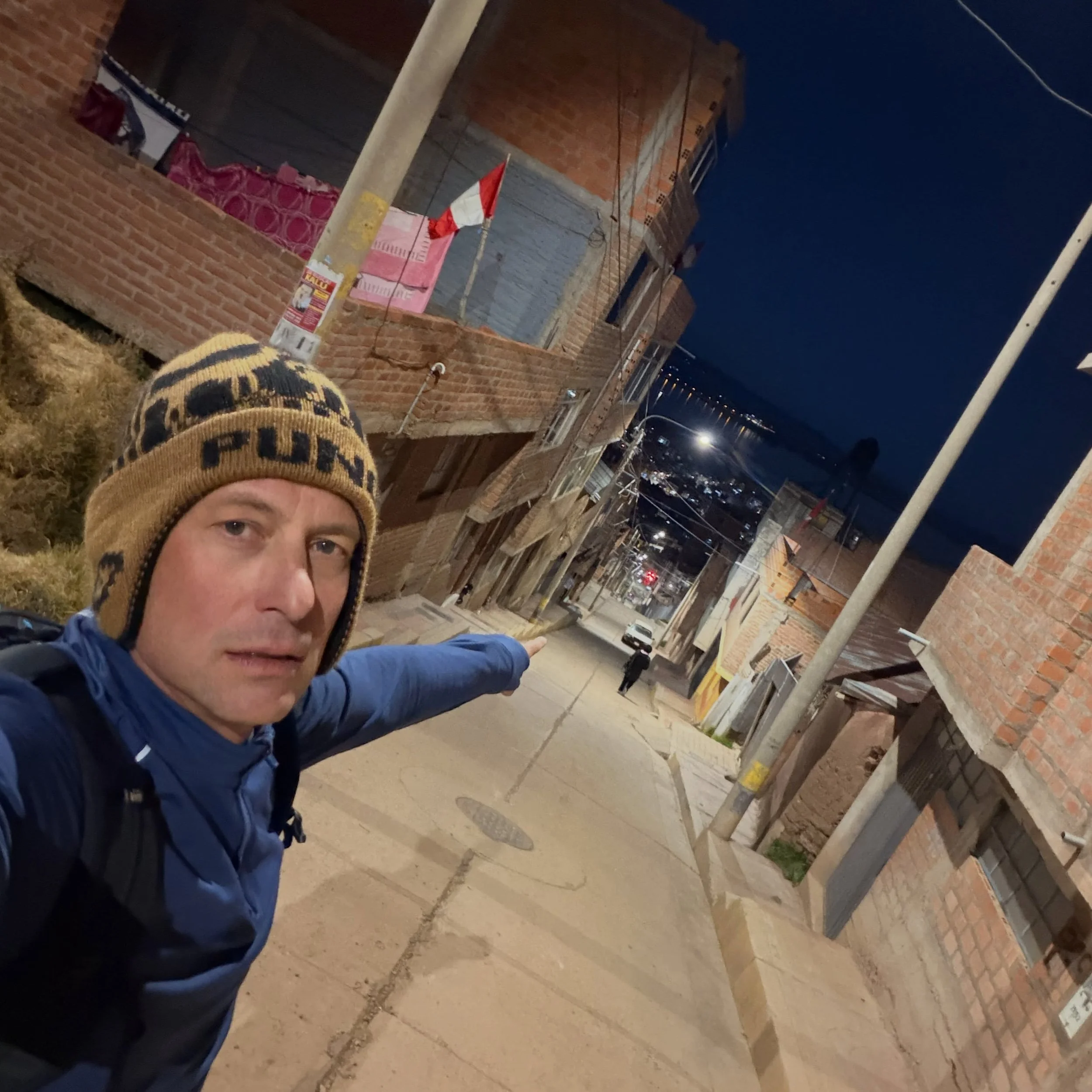 Just walking back to the apartment from the main square is a beast, all at an altitude higher than Granite Peak, the highest mountain in Montana. It&rsquo;s been 3 weeks above 12,500 feet, and it wears on you. &iexcl;Todav&iacute;a, Gloria al Dios! #