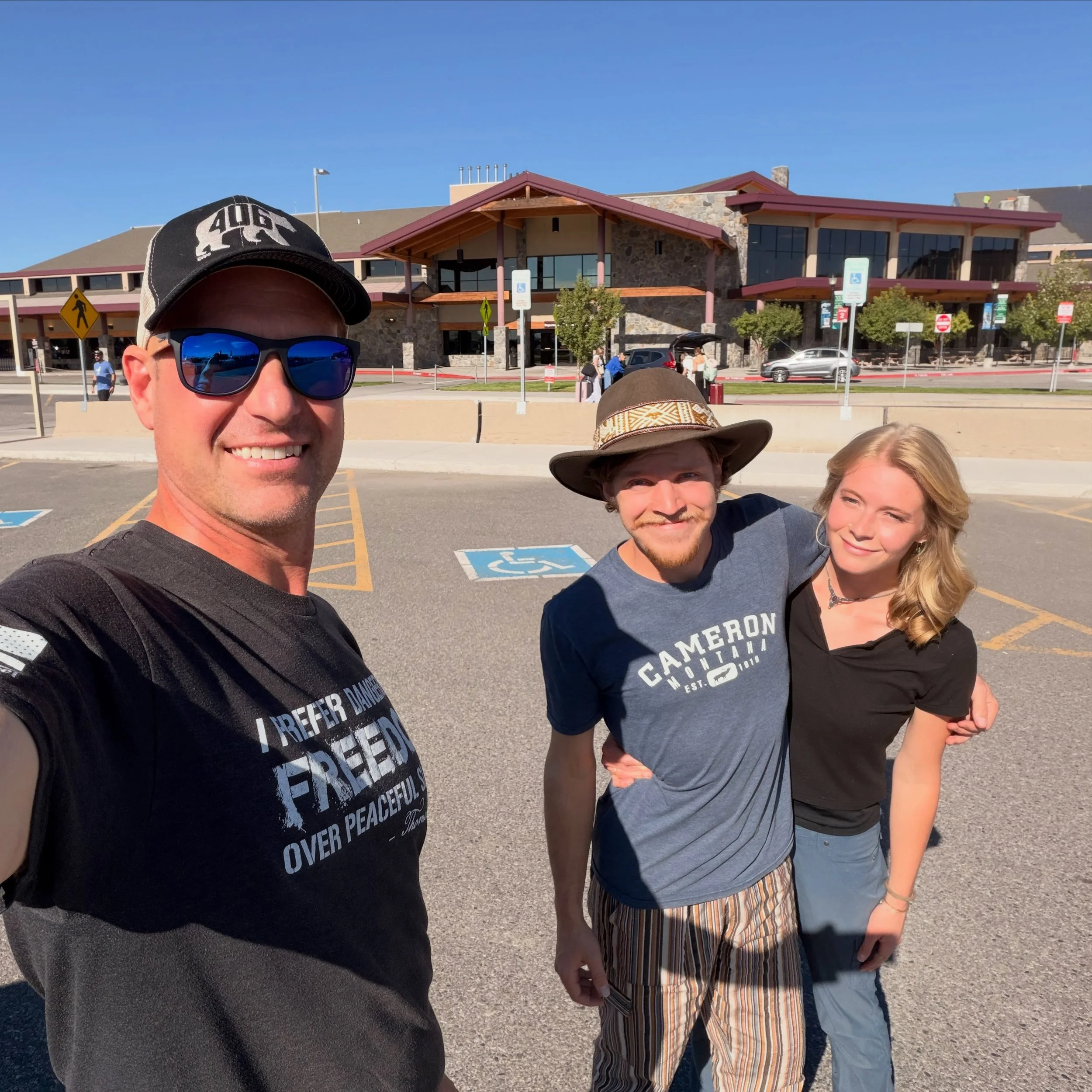 Talk about a sight for sore eyes! Carter said, &ldquo;I need a coffee.&rdquo; I replied, &ldquo;Can you give me an hour? It&rsquo;s 75 miles to Shebrews in Butte,&rdquo; one of my personal favorites going all the way back to #thelongwalkusa and the M