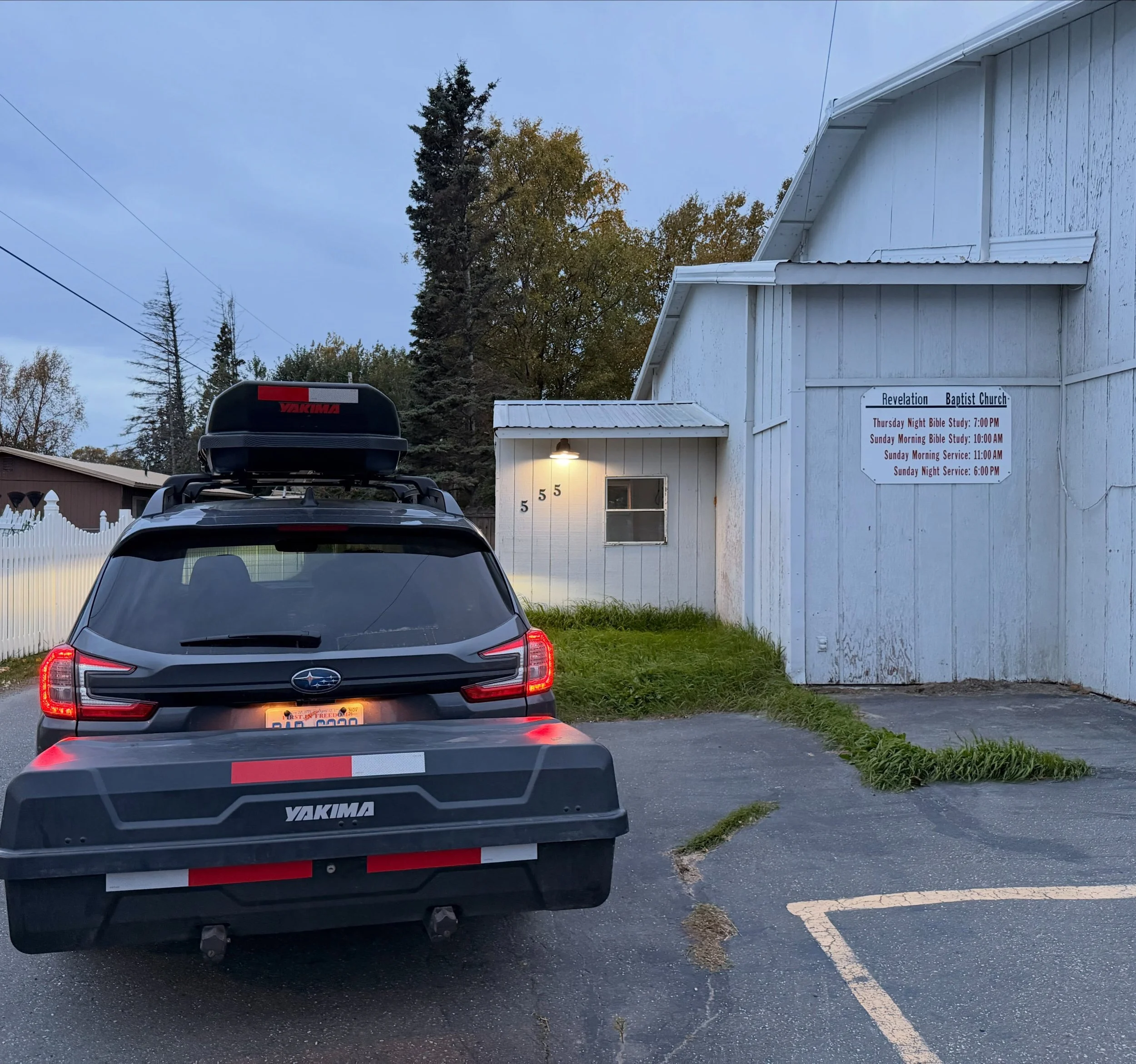 We finally made it. Outside, it&rsquo;s a blustery autumn night in Alaska&rsquo;s Matanuska Valley. Praise God for the warm and cozy refuge of this church basement. The weather is quite different than what we encountered yesterday in the Tetlin Natio