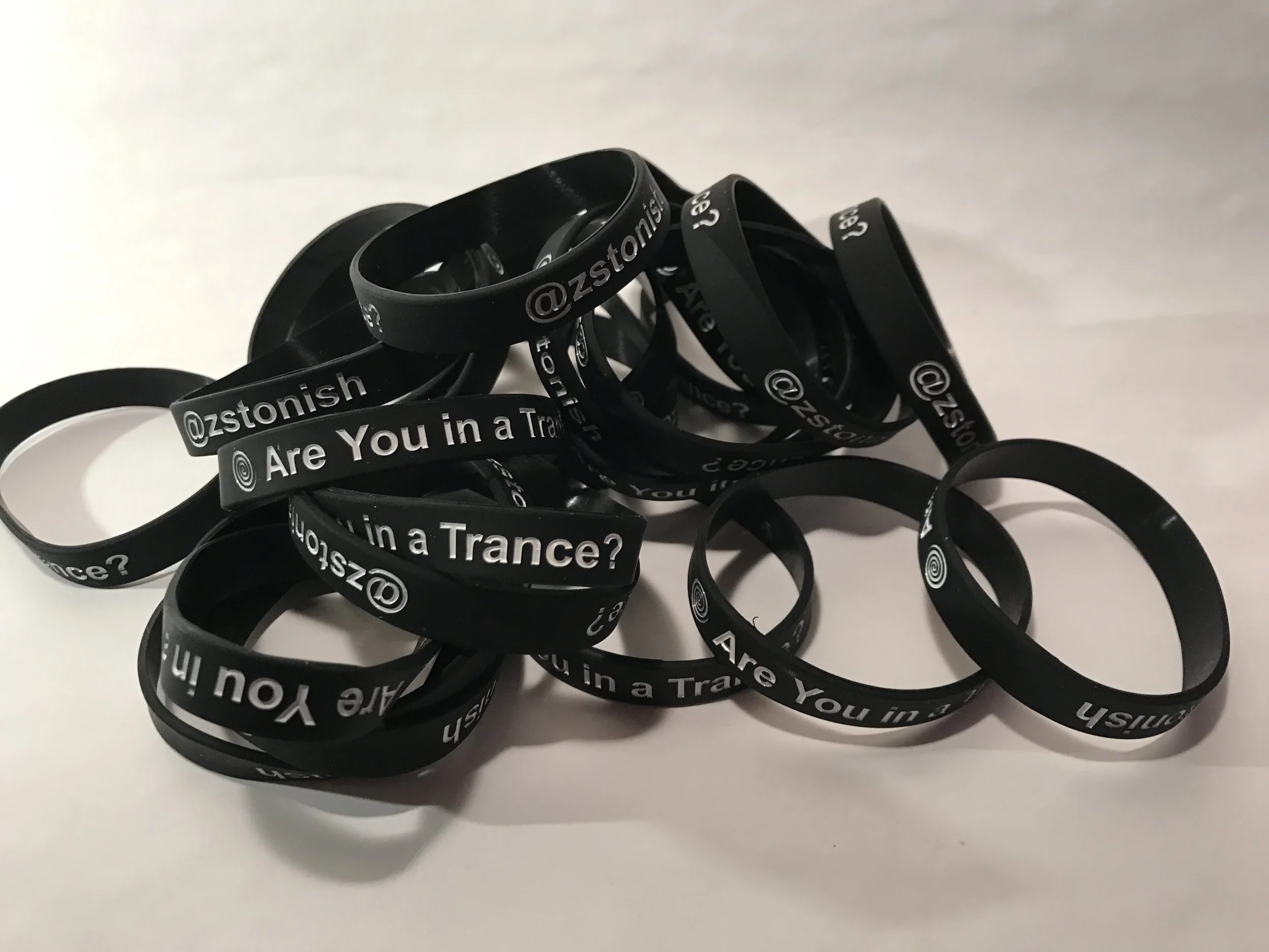Are You In a Trance?  Wristbands