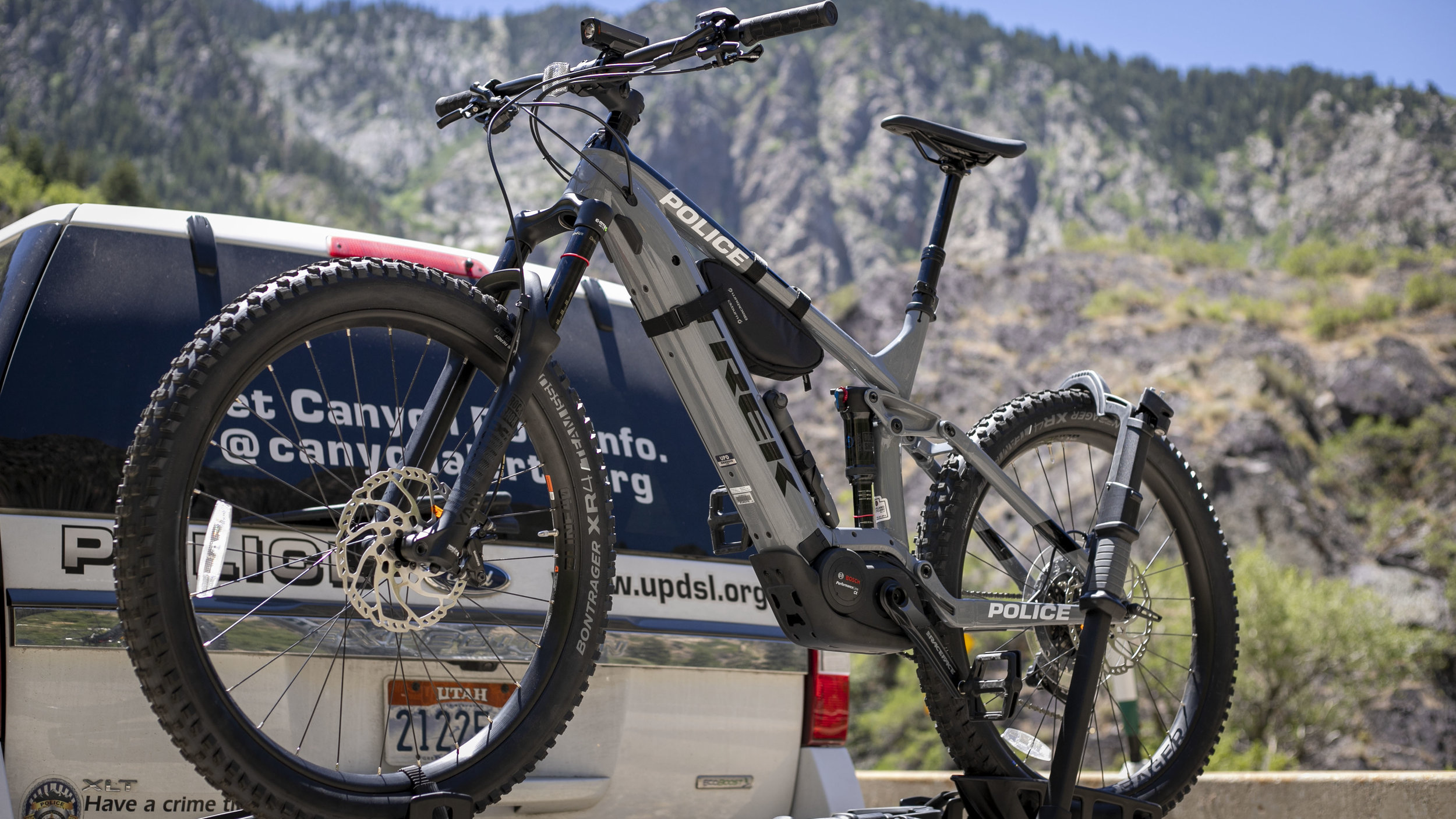 UPD on E-Bikes to help curb vandalism in the canyons