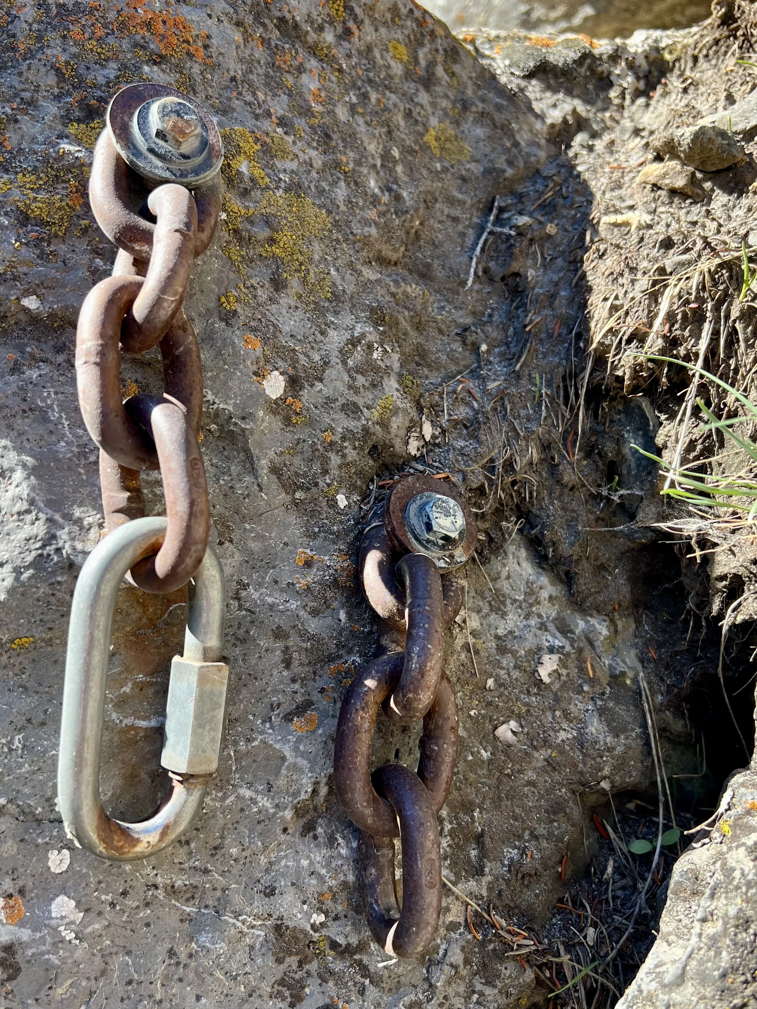 Anchor Maintenance: Gray Cliffs Area 