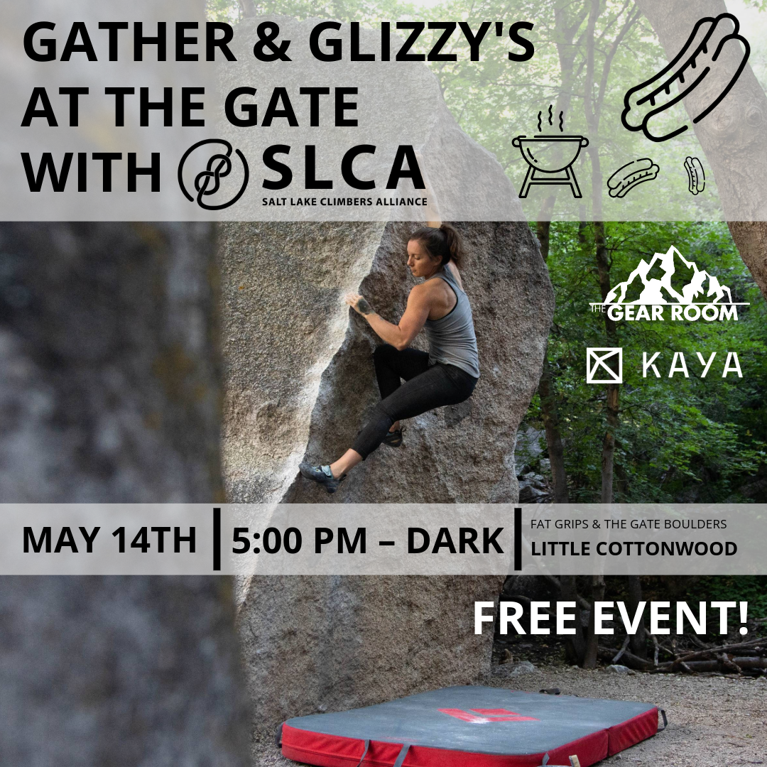 Volunteer and Event: KAYA, The Gear Room, and SLCA Stewardship + Community Evenings 