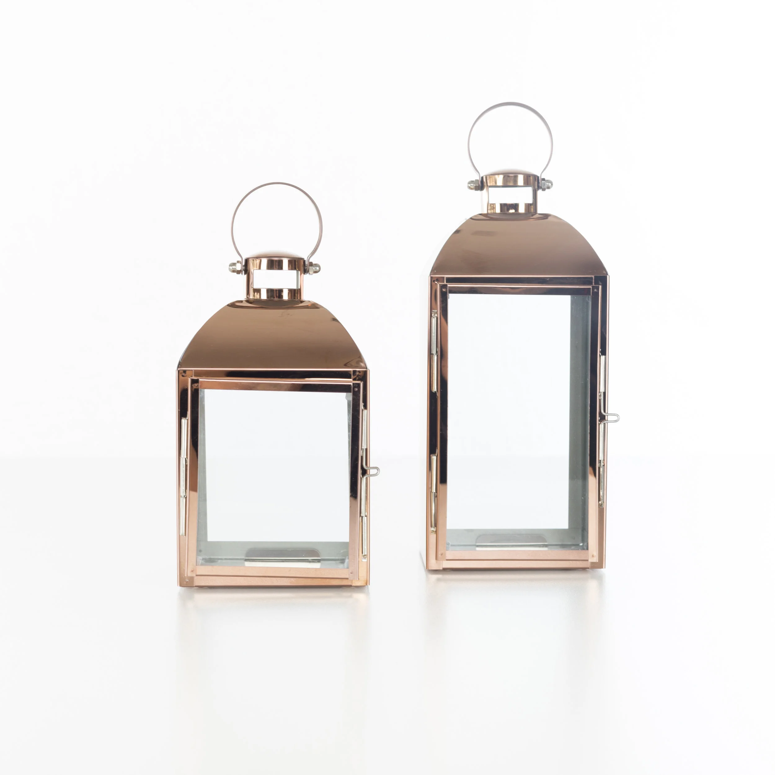 Modern Copper Lanters