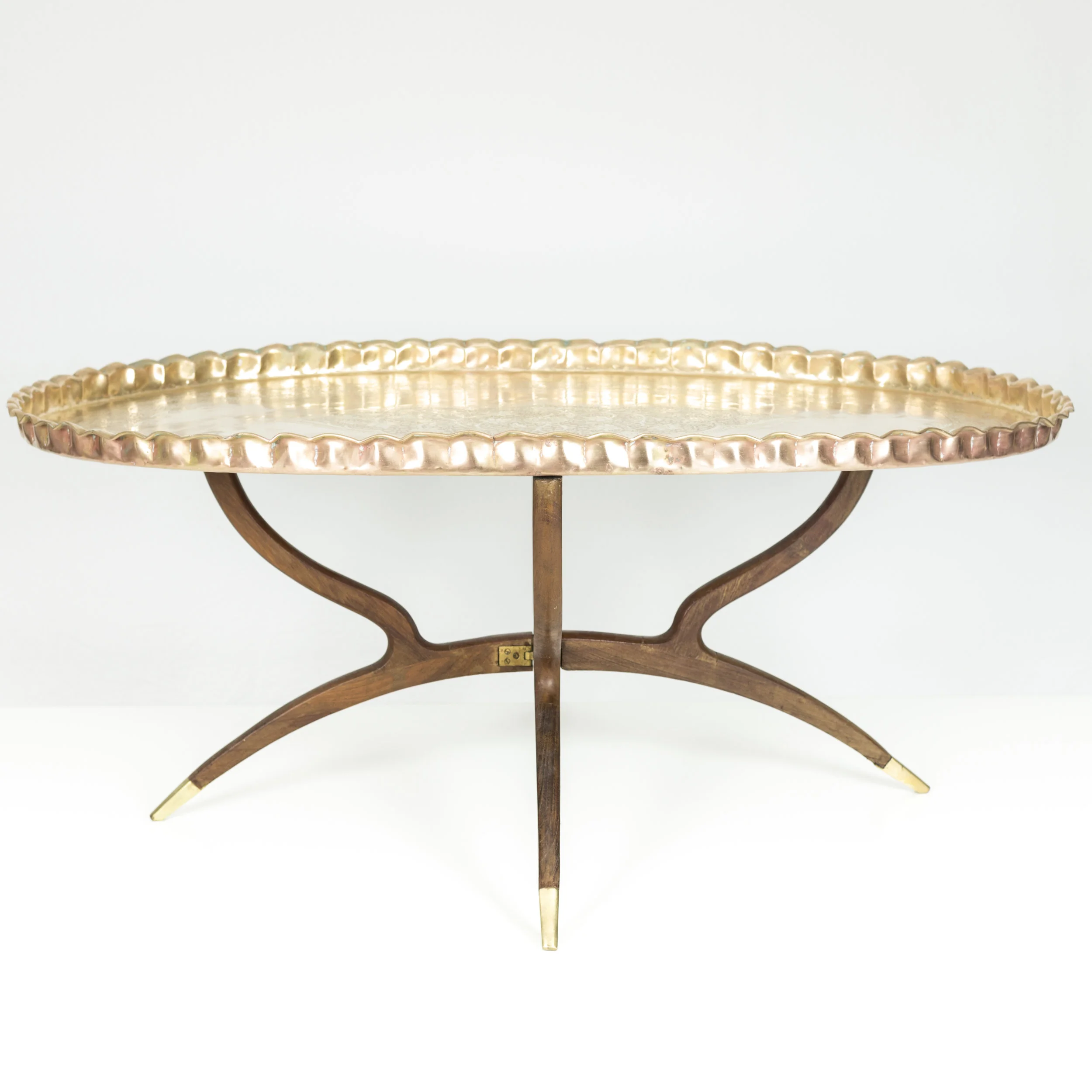 Brass Tray Coffee Table