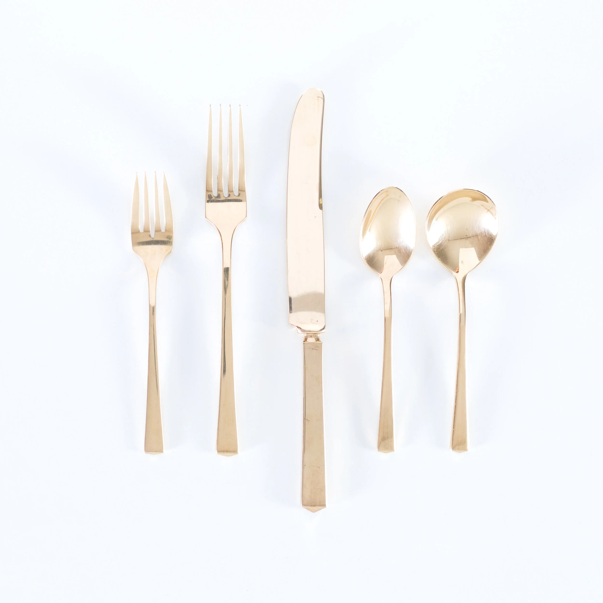 Vintage Gold Silverware COllection