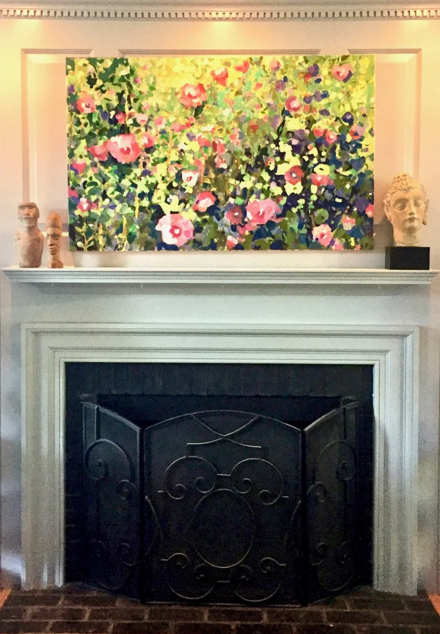 Hibiscus Over Fireplace.jpeg