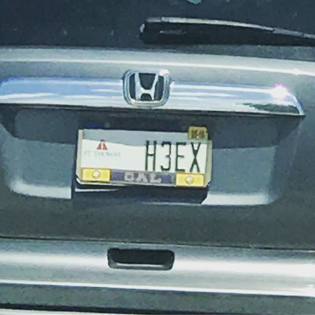 Miami exit omen #omen #portent #hex #licenseplateomancy