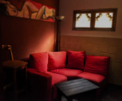 Alain's Red Couch