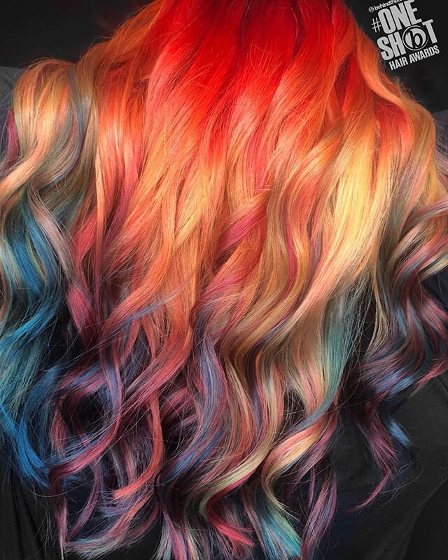 Rise of the Phoenix 🔥 
Reposted for @behindthechair_com #oneshothairawards Color using @manicpanicnyc and @manicpanicpro 
#btconeshot2020_creativecolor #btconeshot2020_unconventionalcolor
