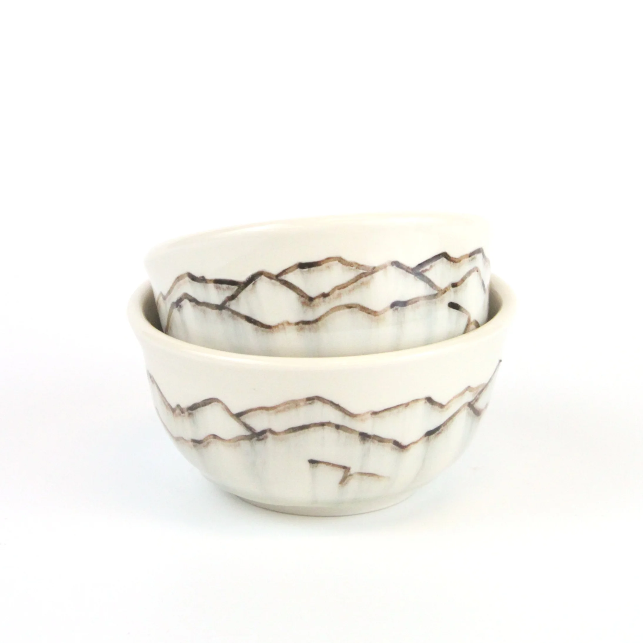 Mountain Ice Cream Bowls