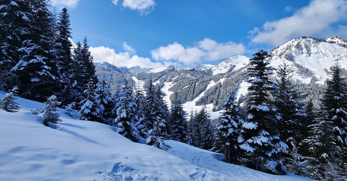 Are you getting a bit of spring fever? Yeah. So are we. That is until we hit the trail for our snowshoe hike at Crystal Mountain and then we decide winter can last a little bit longer. Trips continuing until the snow runs out! 
.
If you&rsquo;ve ever