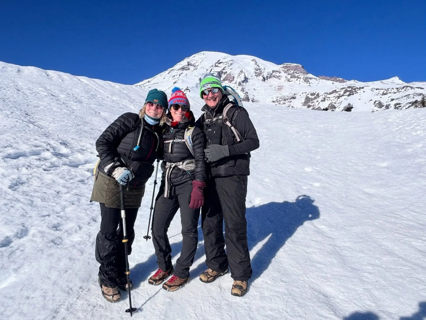 It&rsquo;s been a light snow year so far but we haven&rsquo;t let it stop us from taking advantage of some absolutely stellar days up on Mount Rainier. 

Snowshoeing at Mt Rainier can be breathtaking - and also dangerous. 

In winter trails are just 