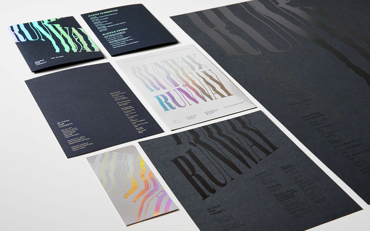 Runway for Charity Collateral System