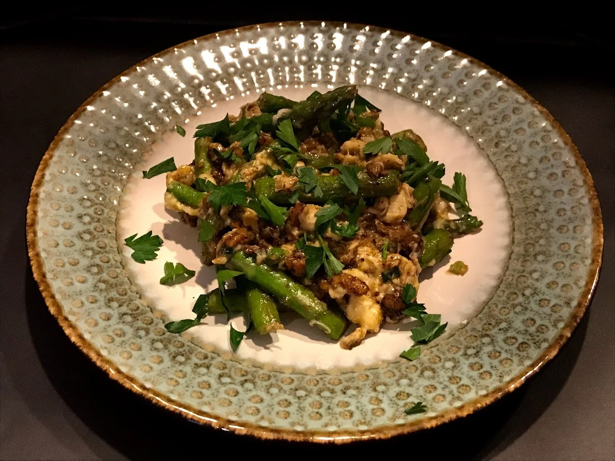Revuelto, Spanish Asparagus, and Eggs