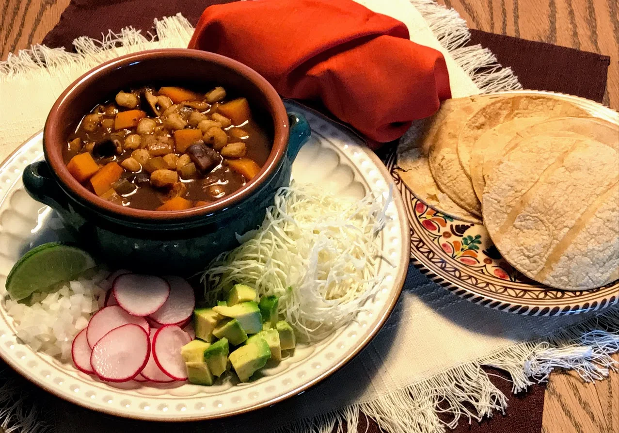 Vegan Pozole Rojo