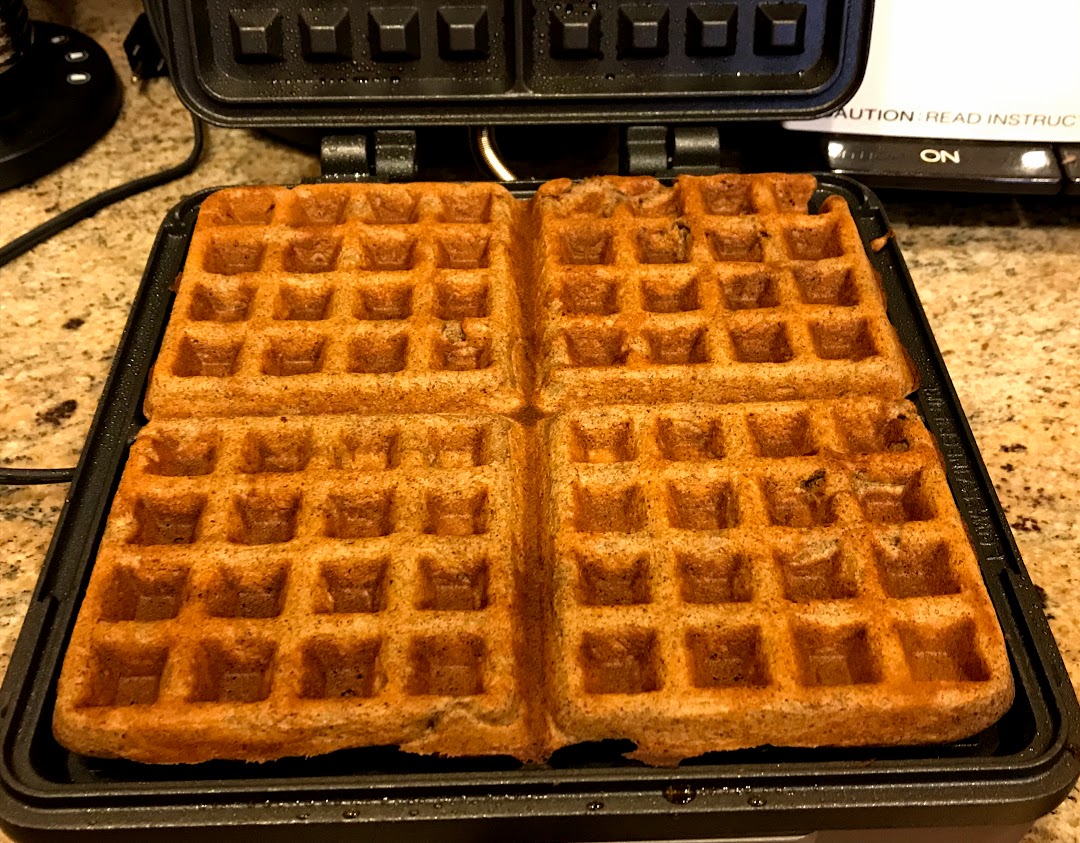 Buckwheat Almond Waffles with Fresh Berries — Chef Sharing the Table
