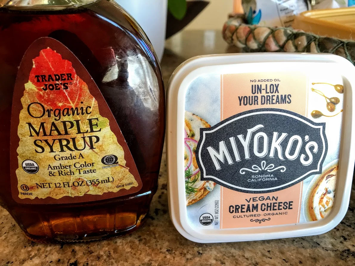 Or a vegan cream cheese.