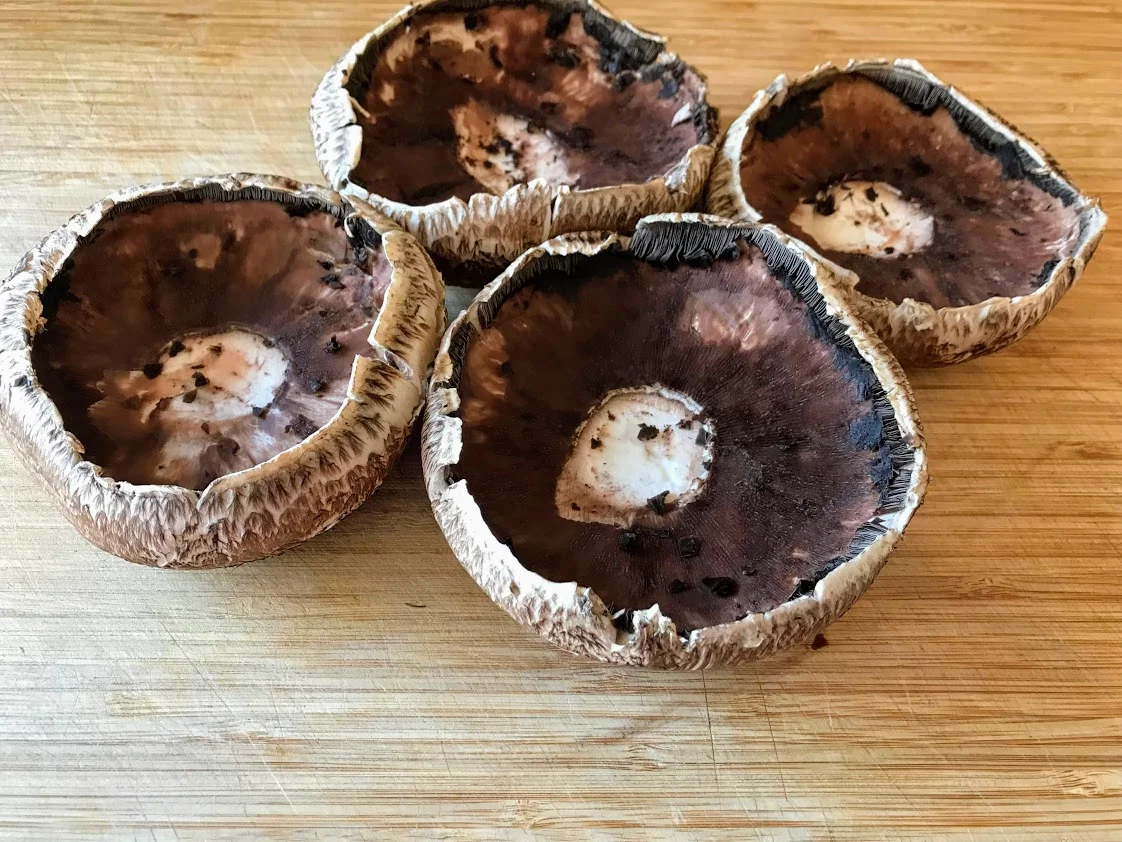 Gills removed and ready to roast.