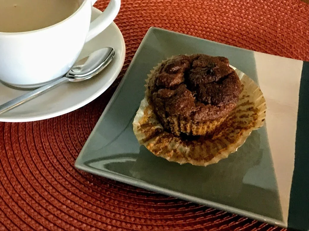 Pumpkin, Flax, Cranberry Muffins