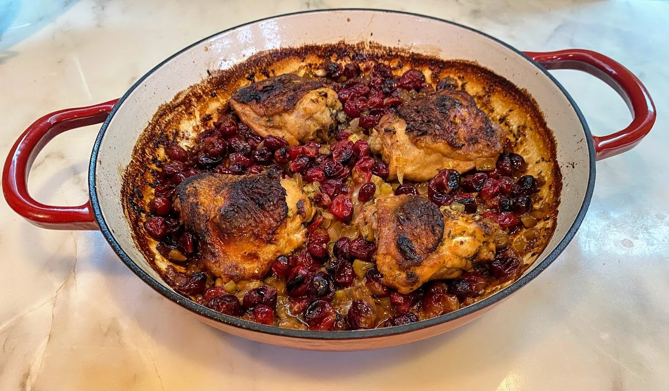 Cranberry Chicken Thighs
