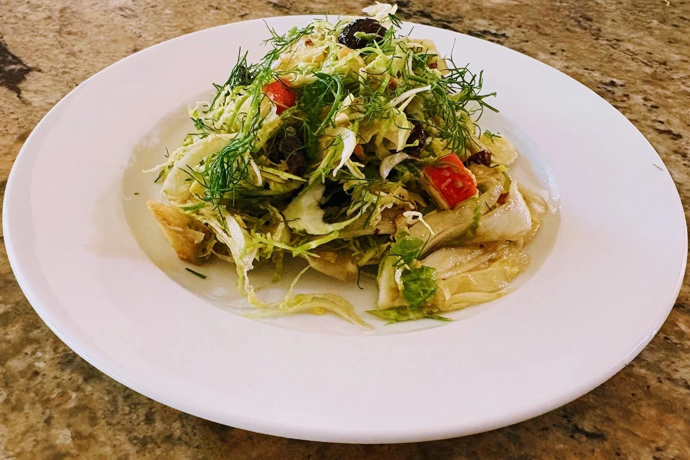 Shaved Brussels Sprout Salad 