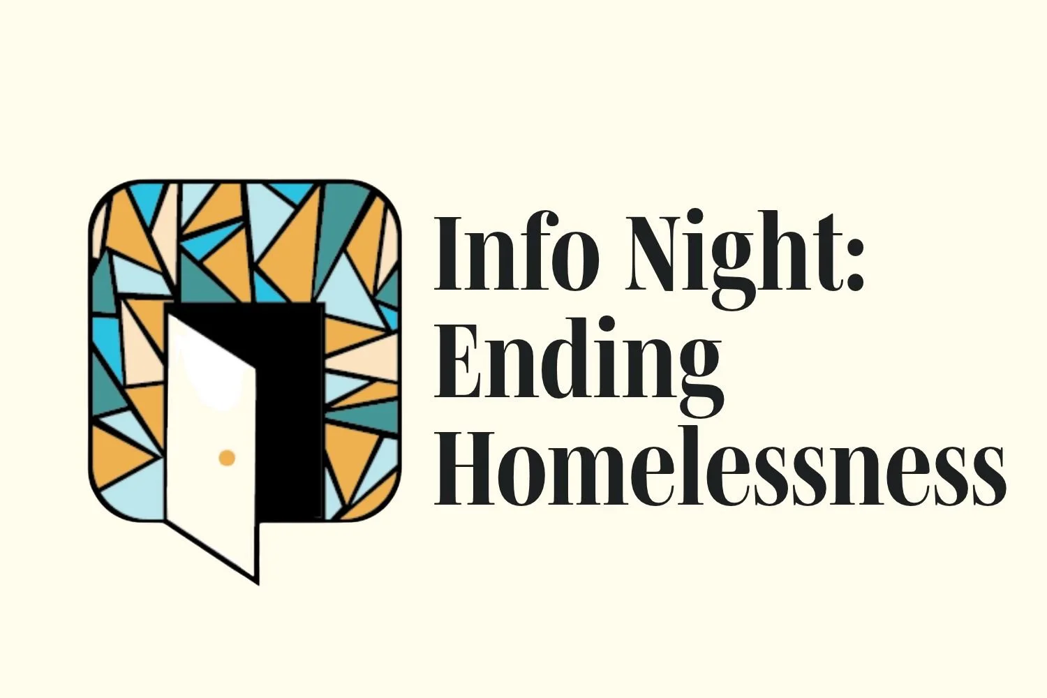 Info Night: Ending Homelessness