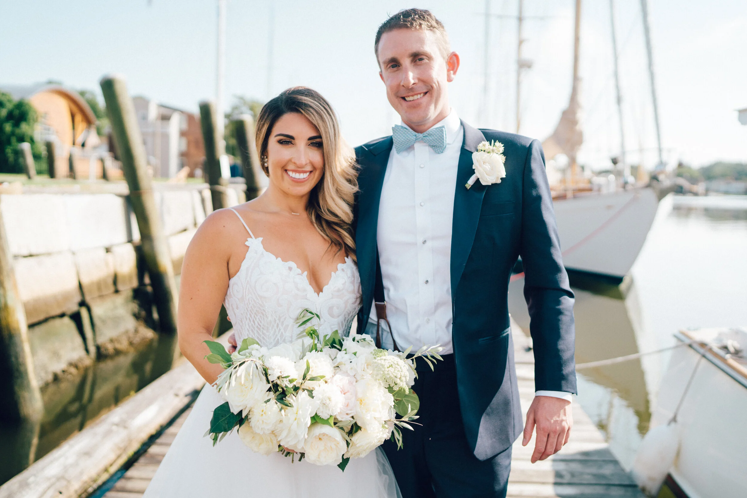 Ali + Tres' Beautiful Wedding in Mystic