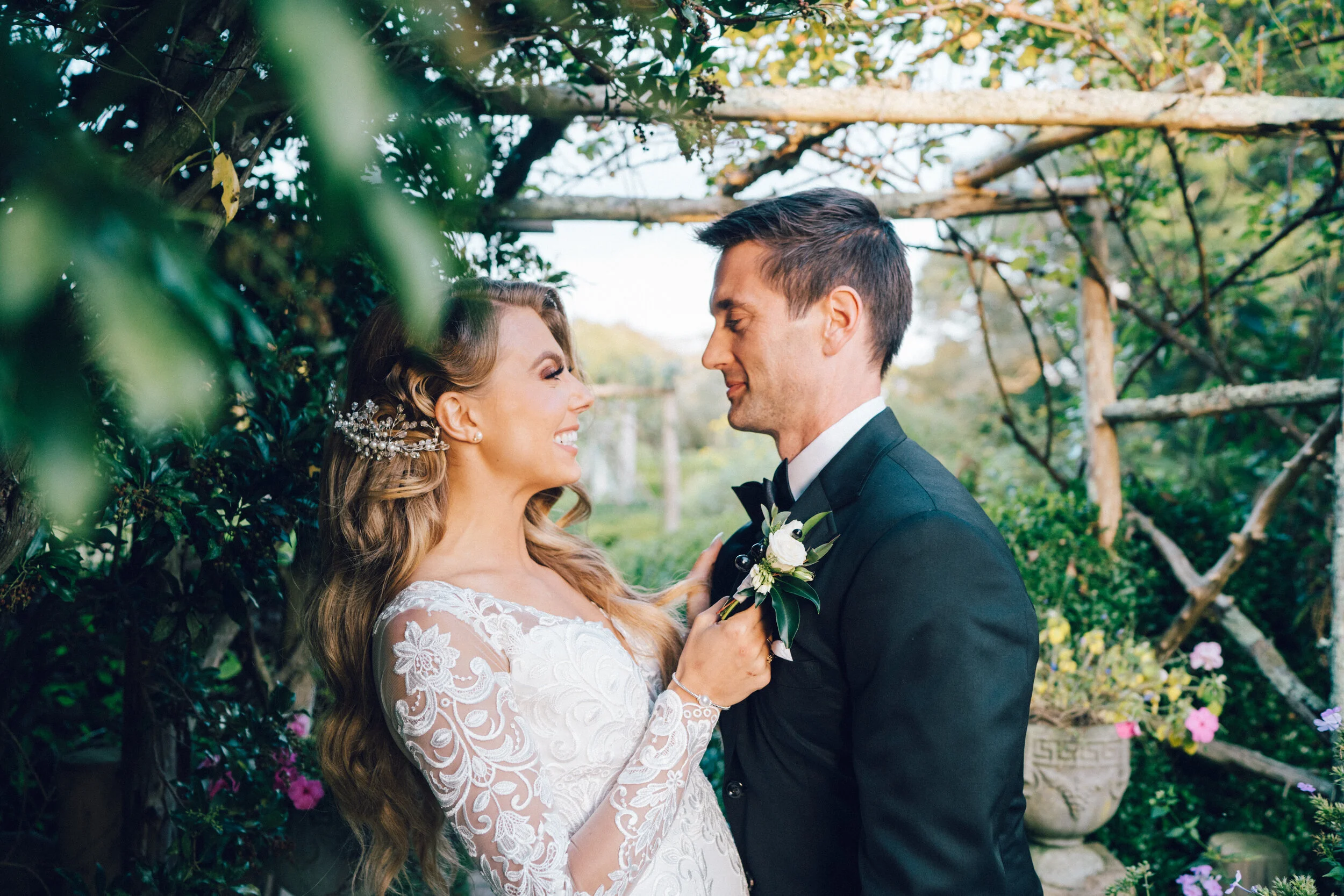 Britni + Nick's Elegant Fall Wedding at Stone Acres Farm