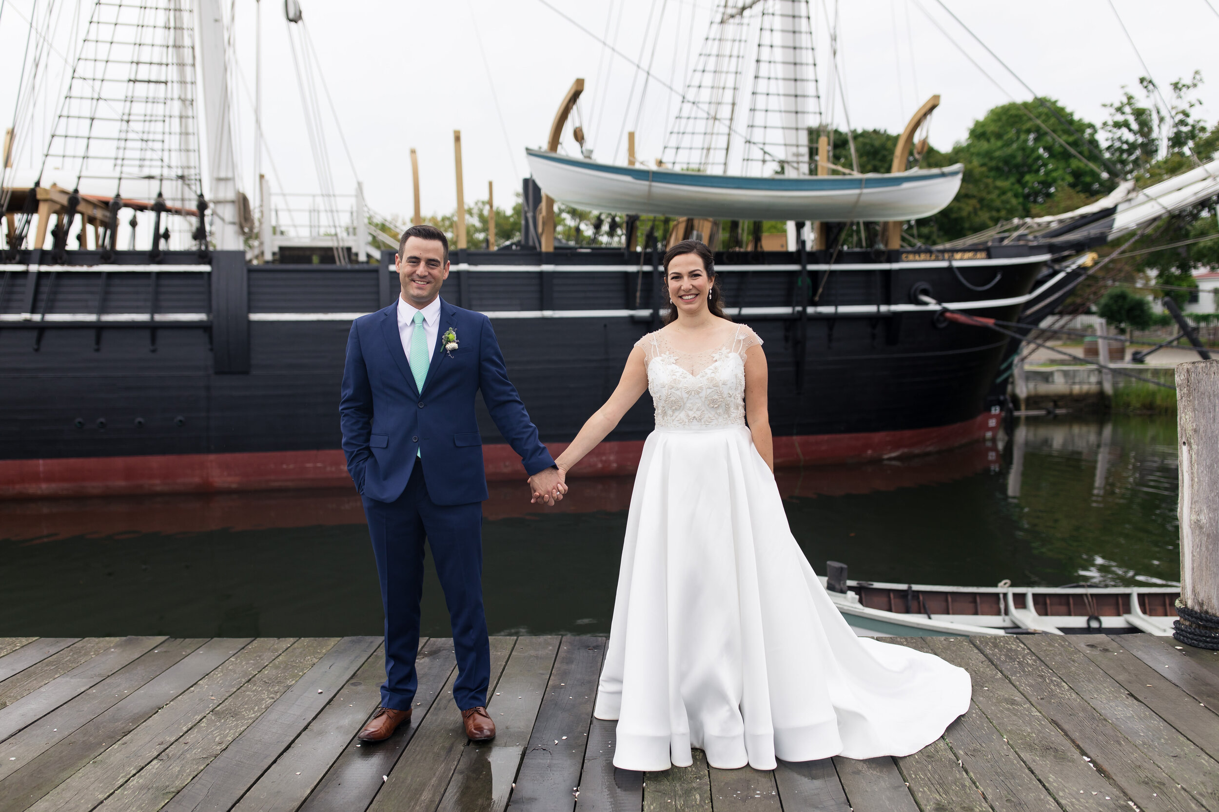 Emma + Chris' Mystic Seaport Wedding