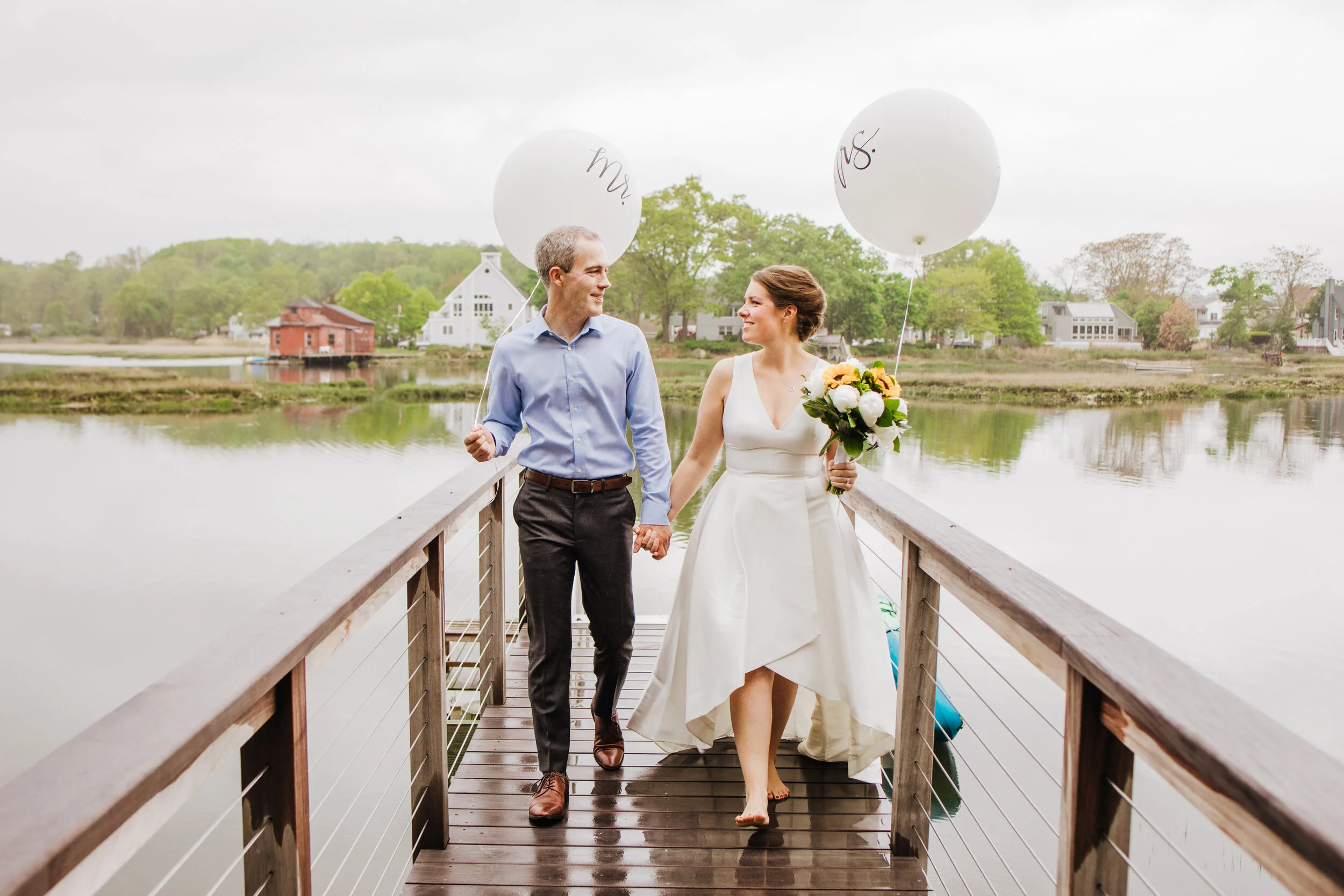 Beth + Rob's At-Home Zoom Wedding
