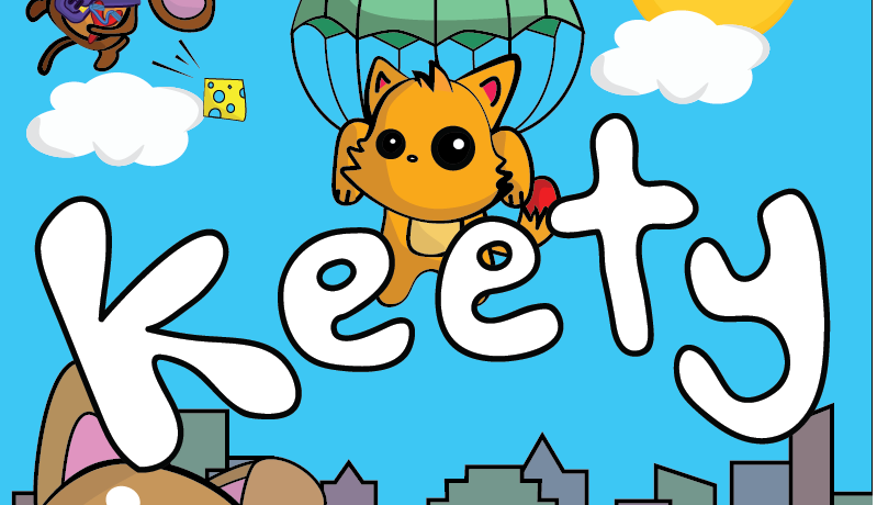 Check Out New iPhone Game Keety - Put Cheese On Cats' Heads And Win!