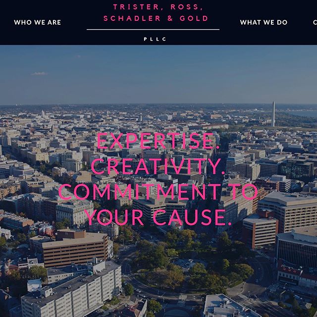 We&rsquo;re delivering this high-impact site to a DC law firm this week.  We did the full package for our client &mdash; including logo design, style guide, headshots and copywriting.