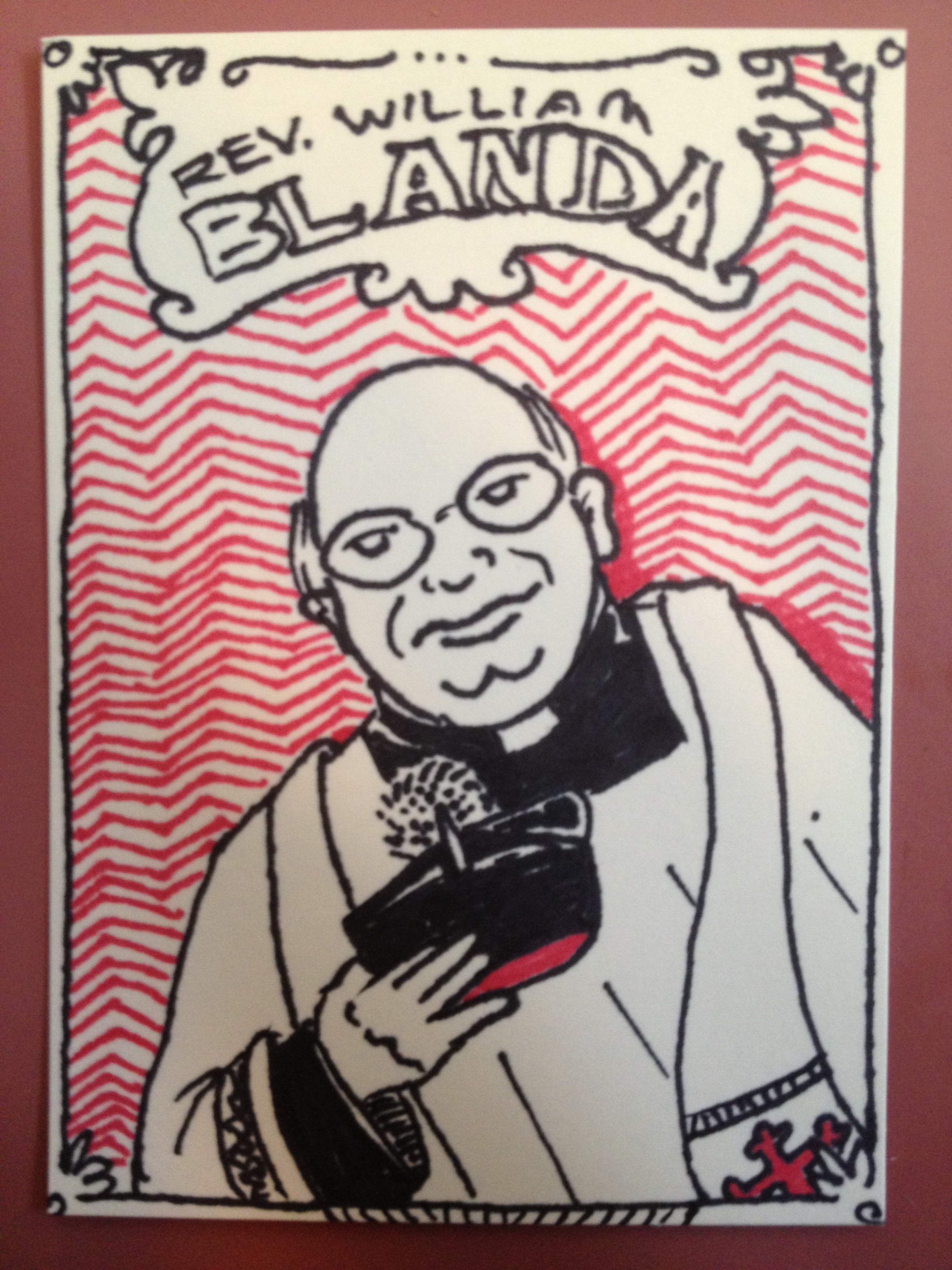Fr. Bill Blanda Trading Card