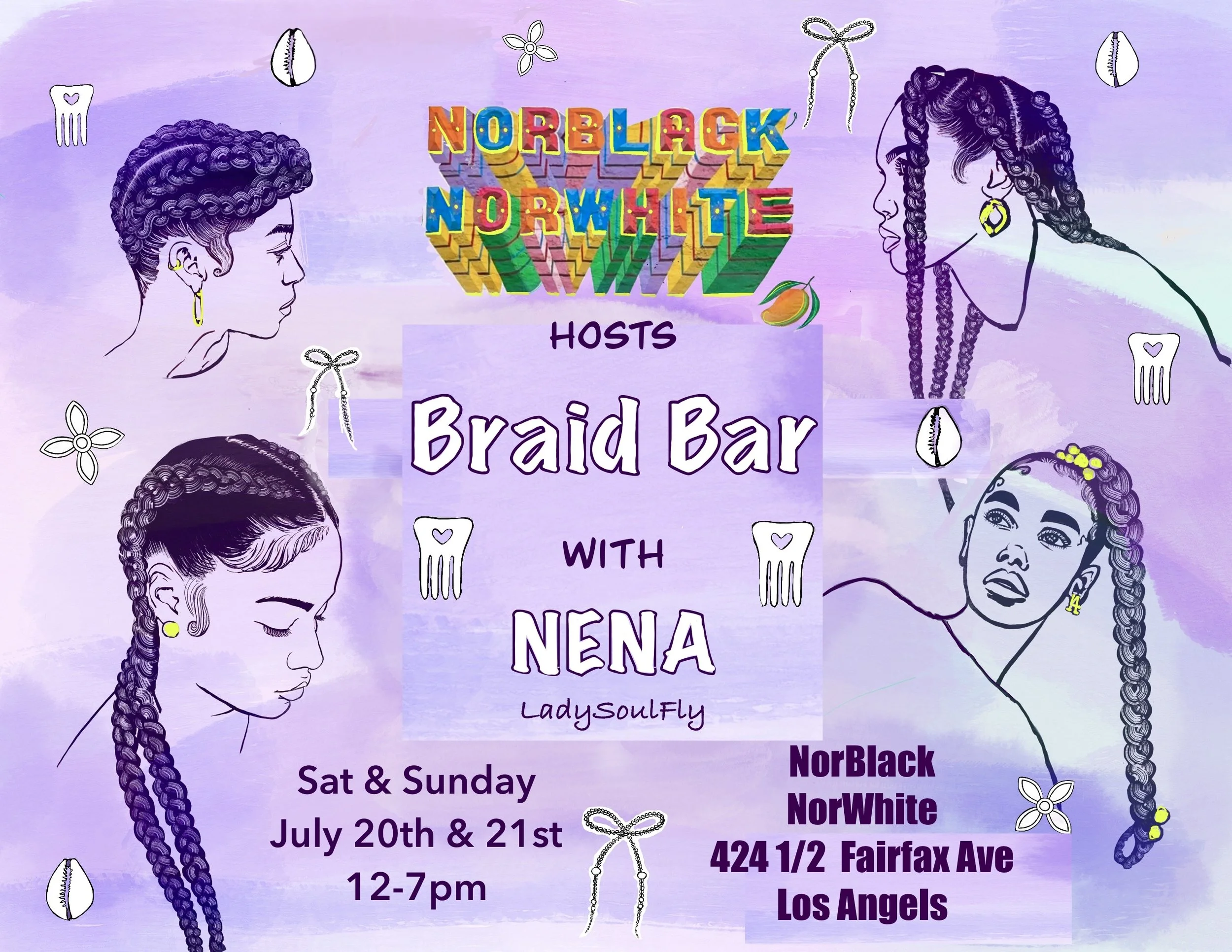 Braid Bar with NENA hosted by NorBlack NorWhite 