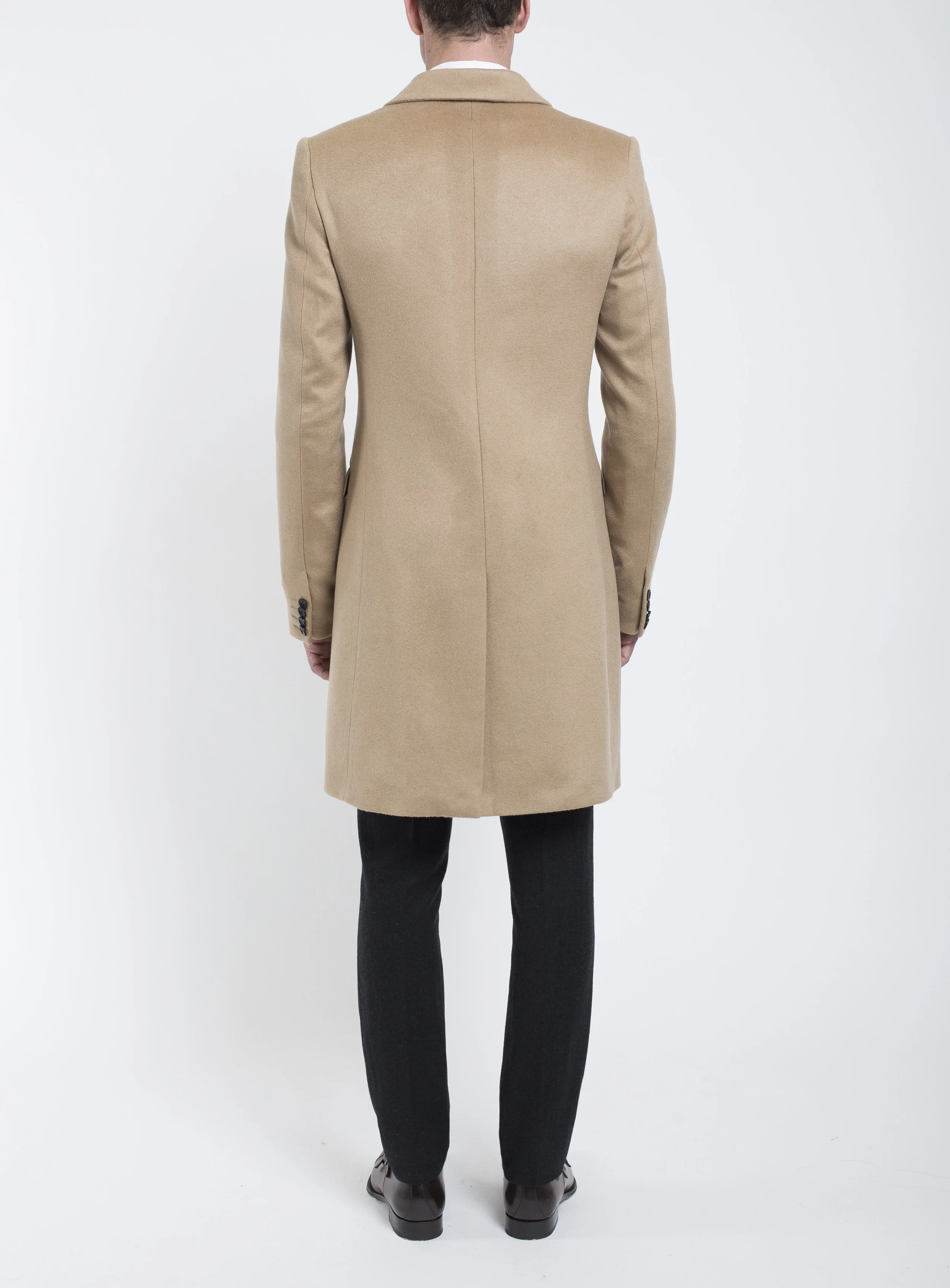 Royal Arch Camel Coat For Tall Men