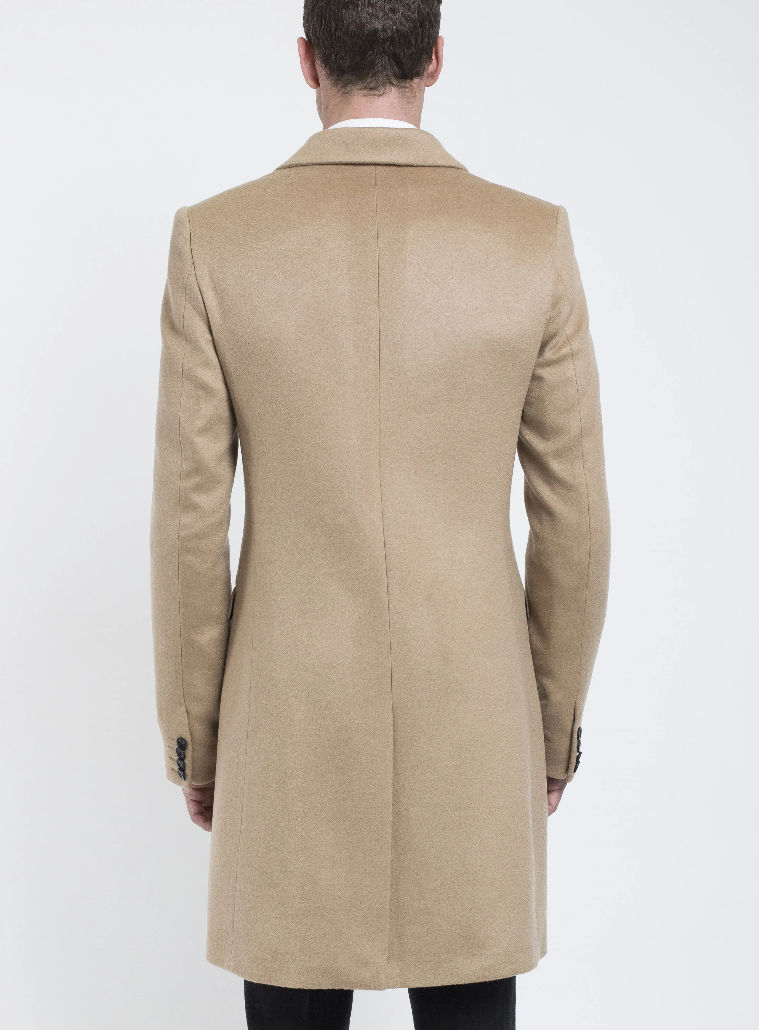 Royal Arch Camel Coat For Tall Men