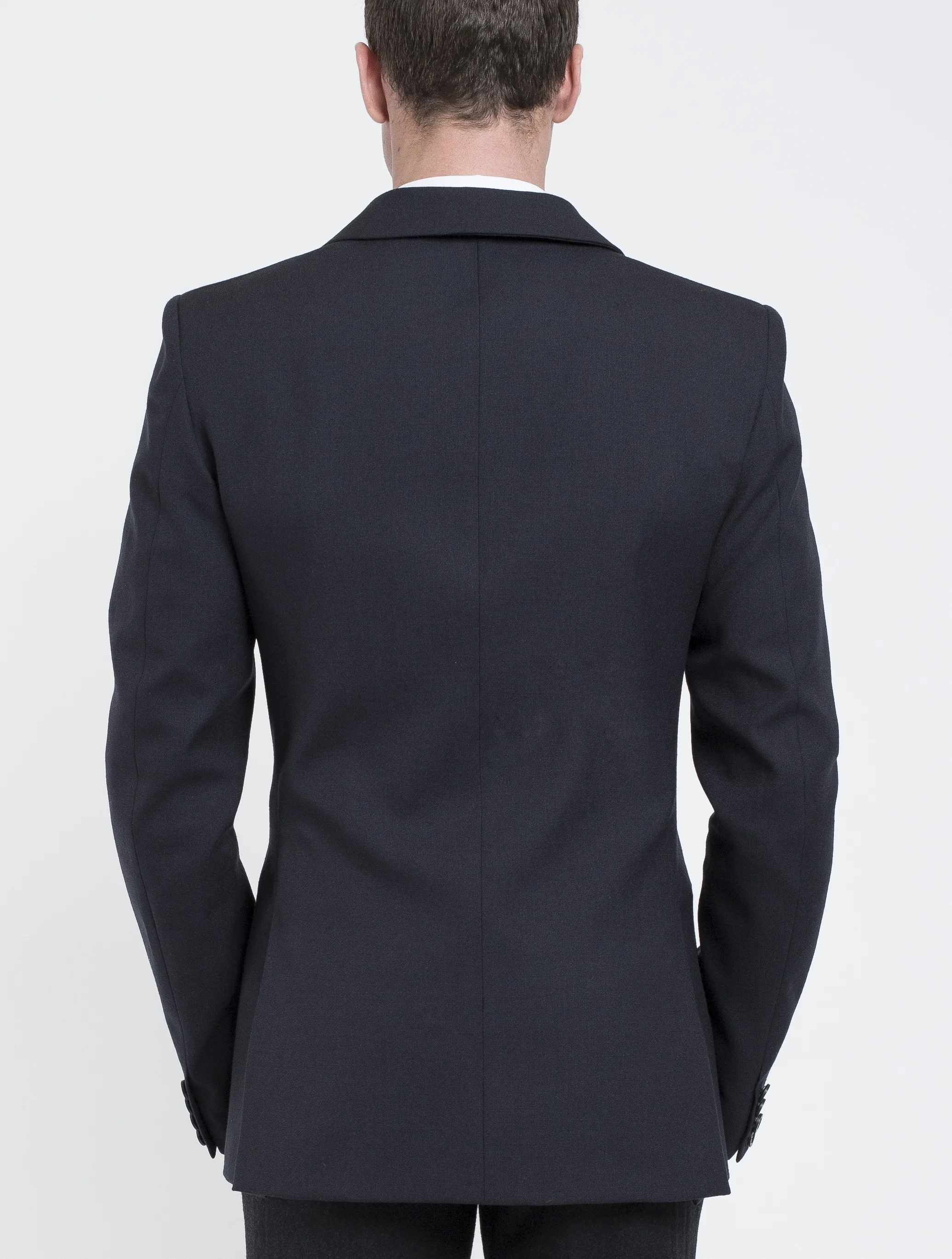 Hastings Navy Double Breasted Blazer For Tall Men