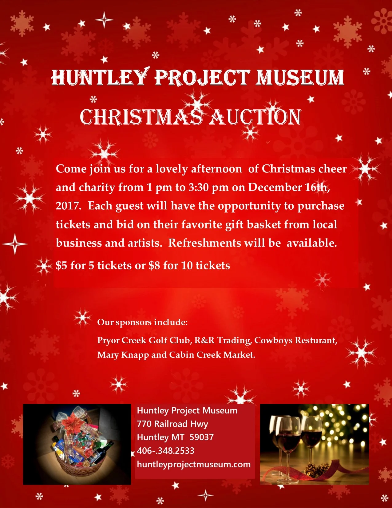 Calendar/Events — Huntley Project Museum